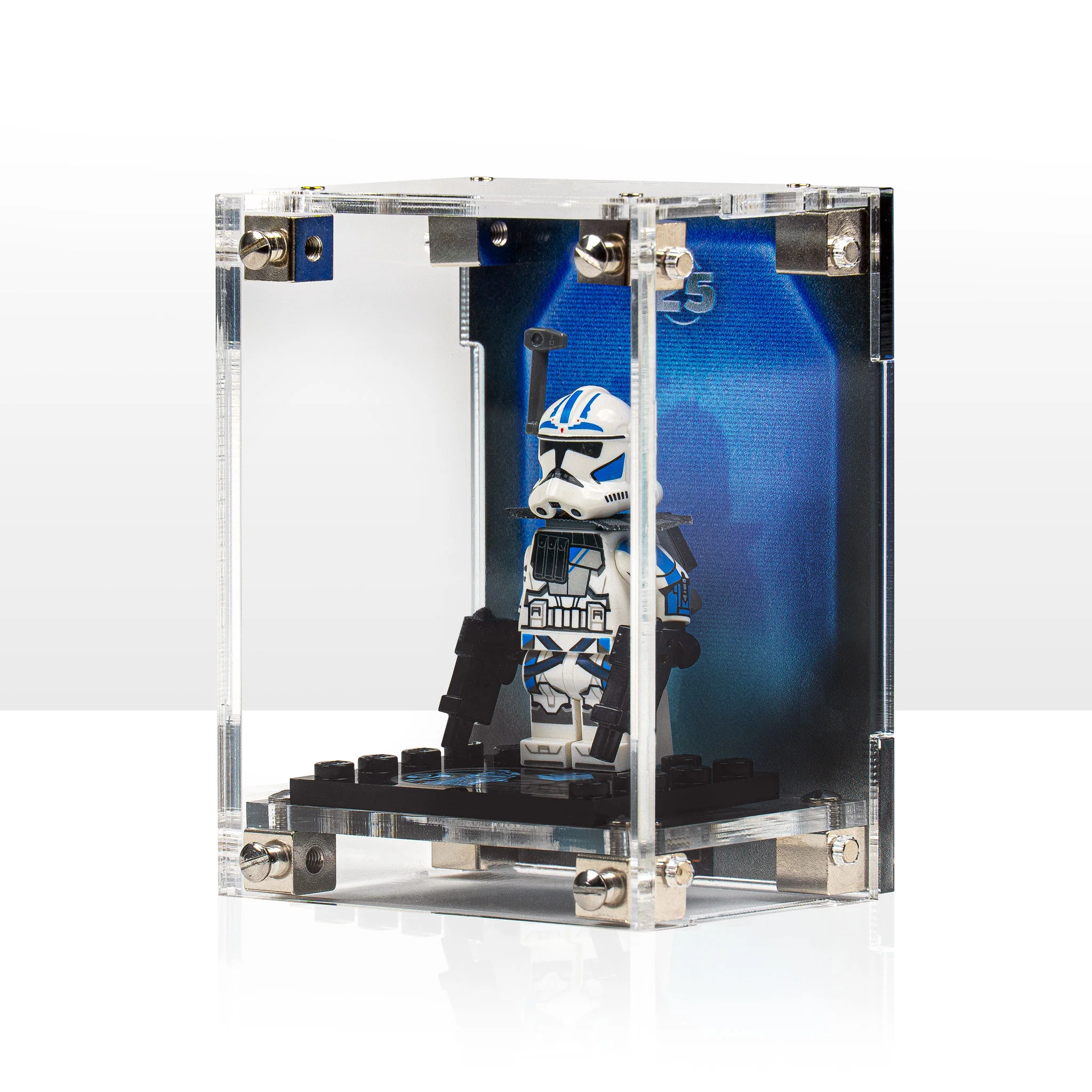 Modular Display Case for LEGO® Star Wars Minifigure (75387) (75394) (75383) (75392) (75396) (40755) - Image 3