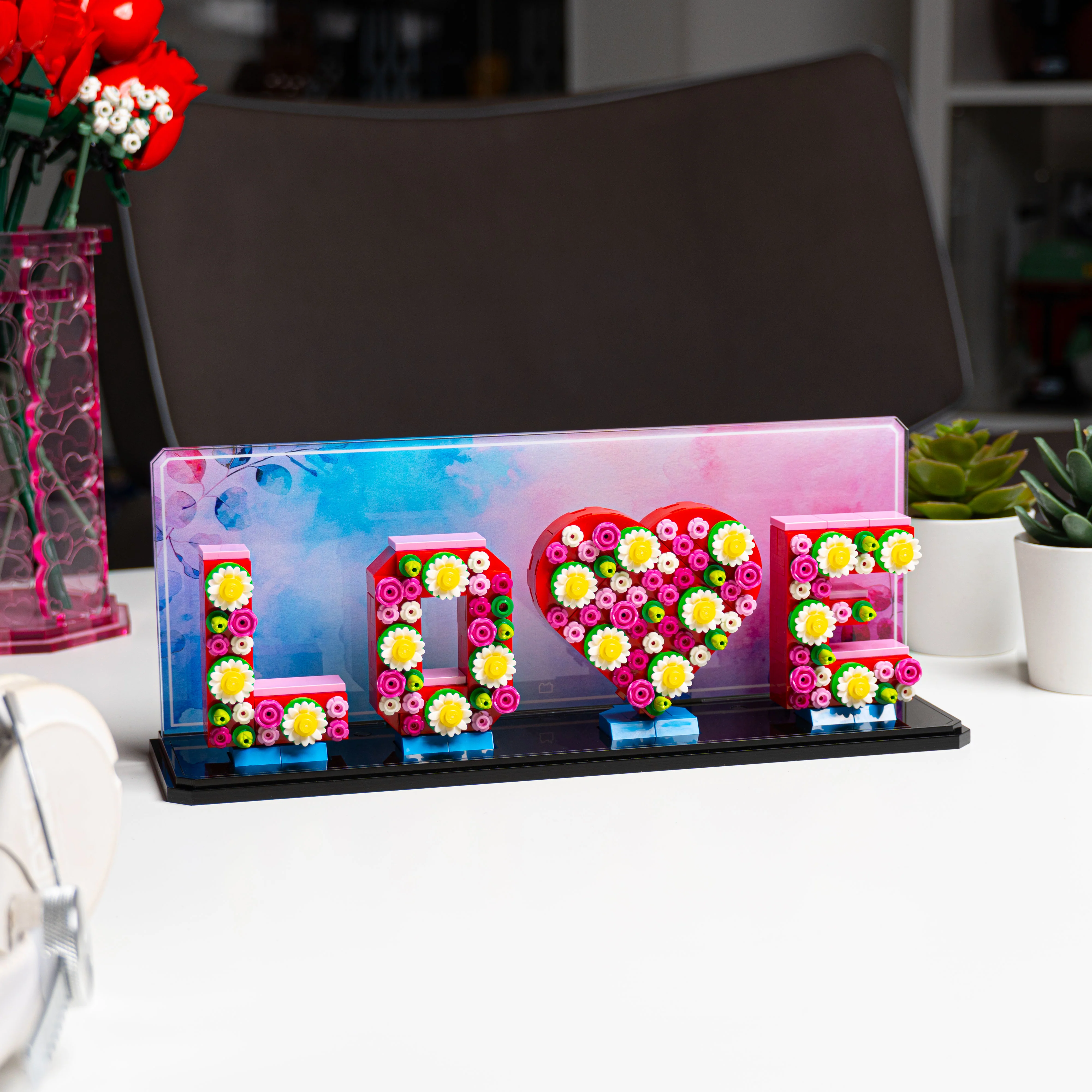 Mother's Day Display Stand for LEGO® Love Letters (40867) - Image 2