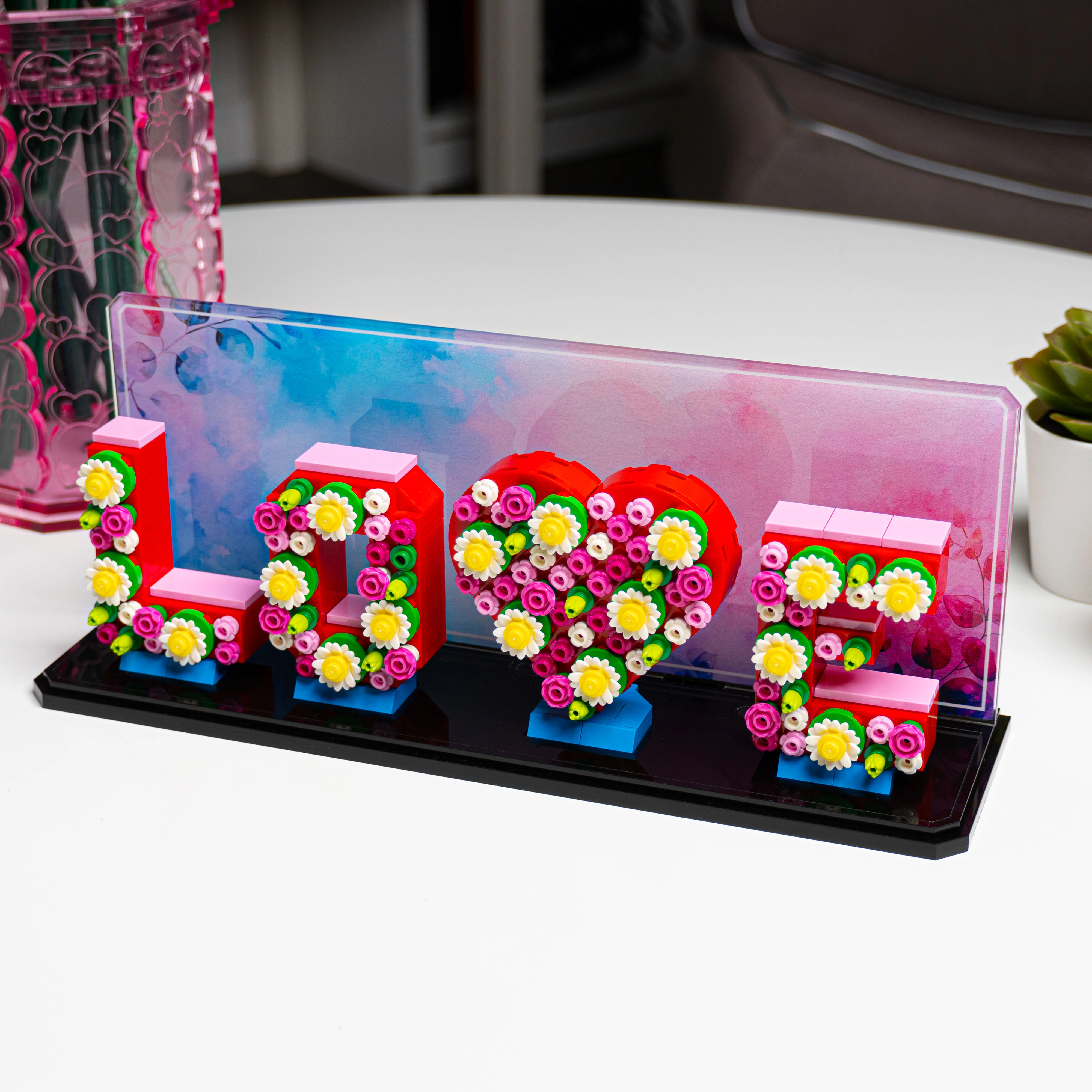 Mother's Day Display Stand for LEGO® Love Letters (40867) - Image 8