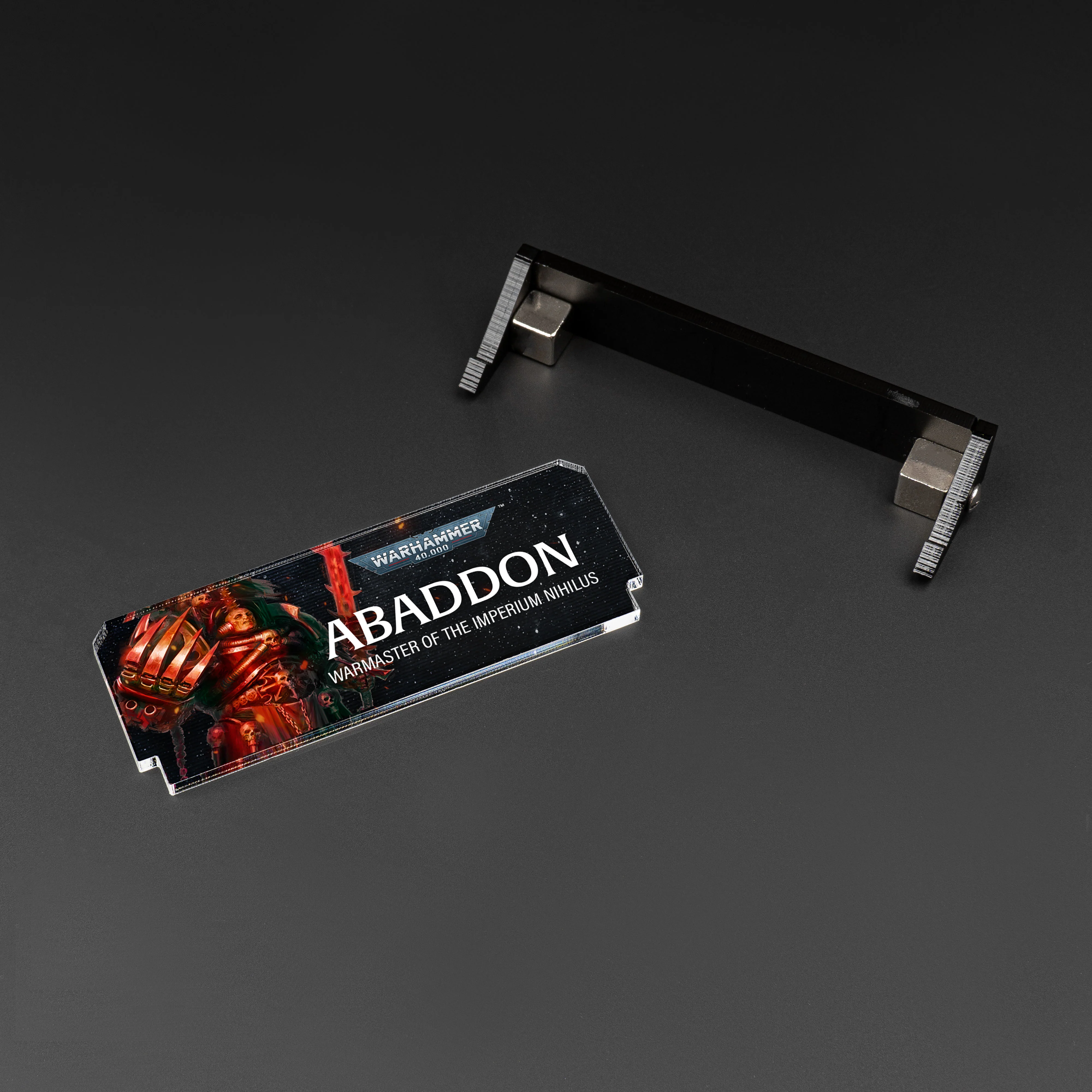 Plaque for Warhammer® 40,000 Abaddon the Despoiler - Image 3