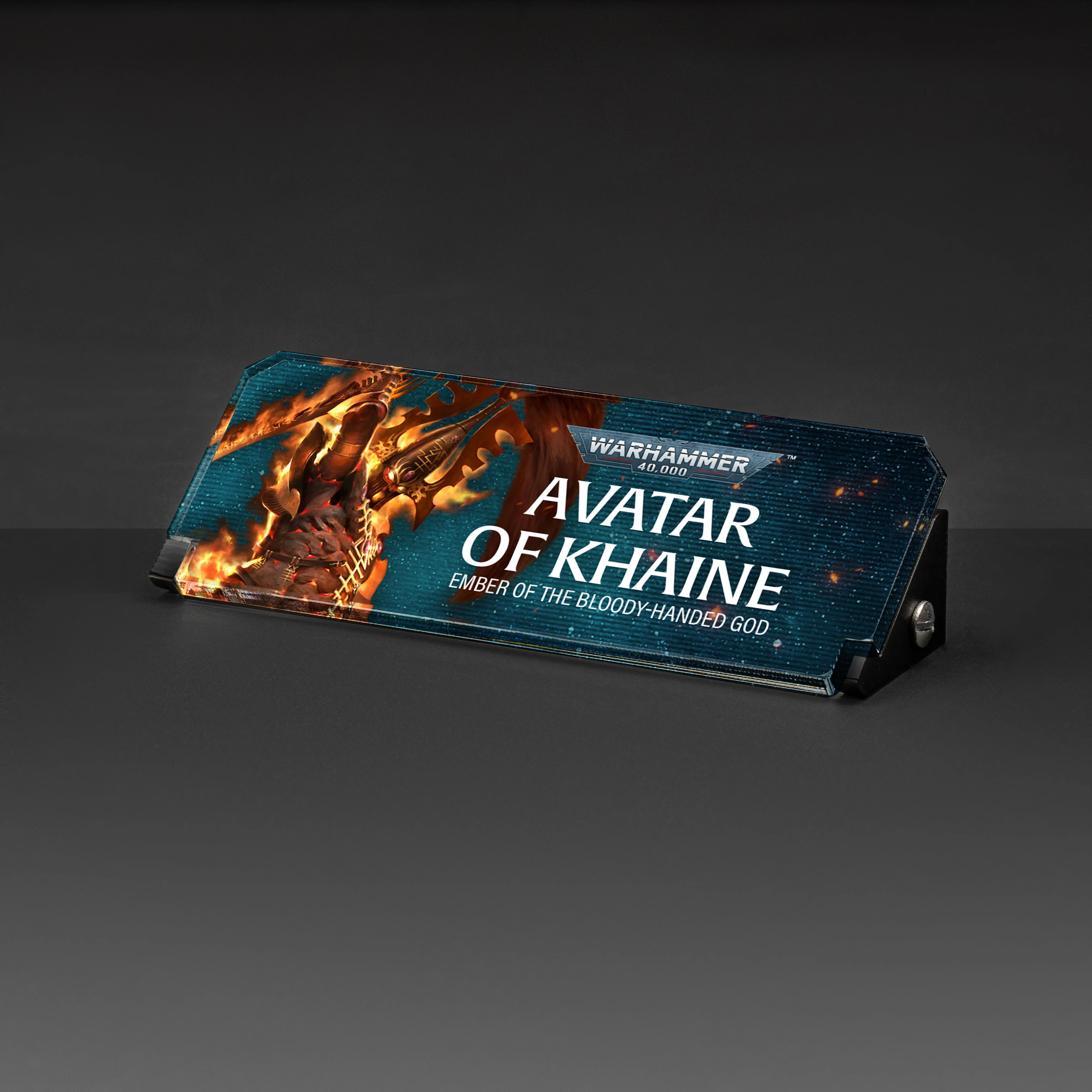 Plaque for Warhammer® 40,000 Avatar of Khaine - Image 3