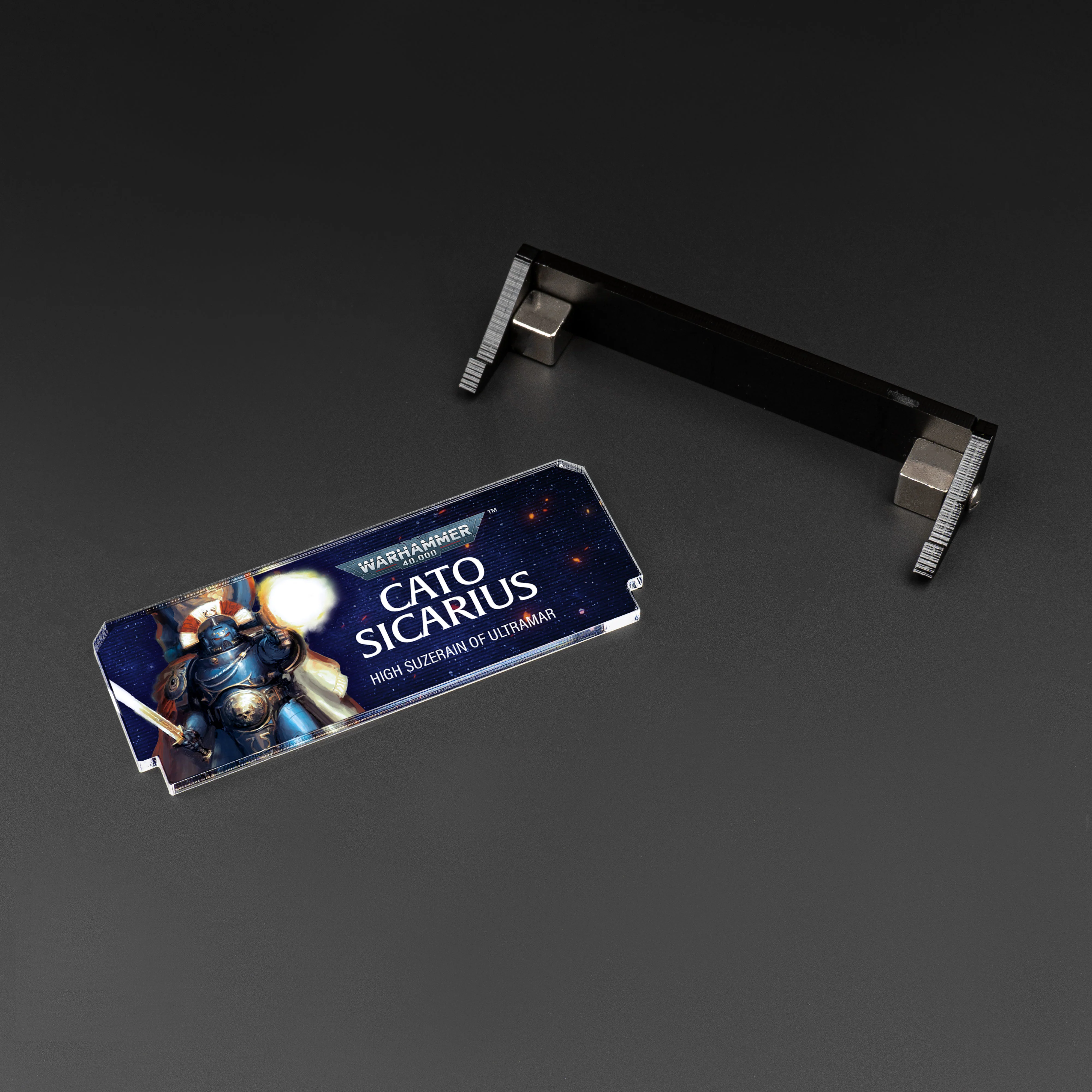 Plaque for Warhammer® 40,000 Cato Sicarius - Image 3