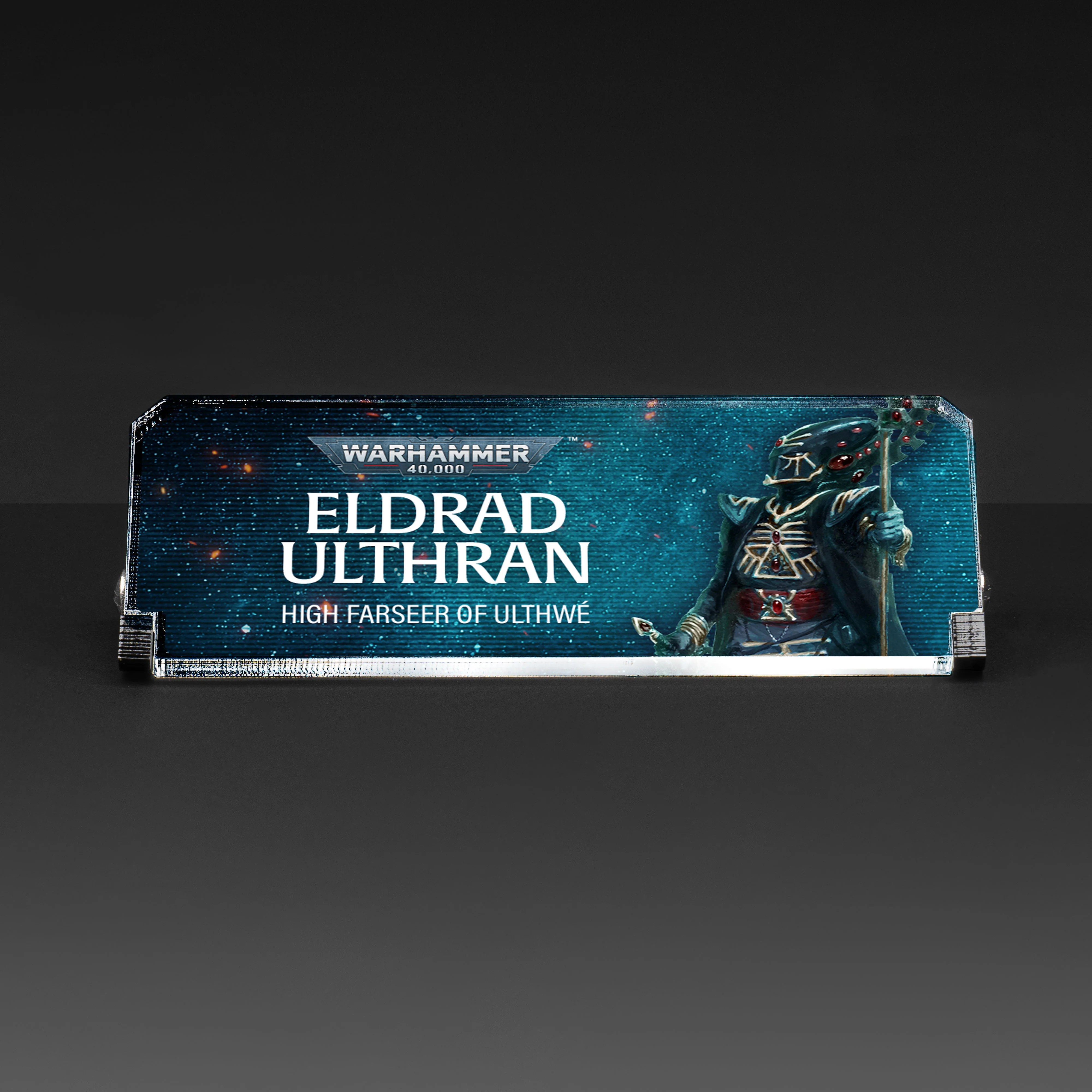 Plaque for Warhammer® 40,000 Eldrad Ulthran - Image 2