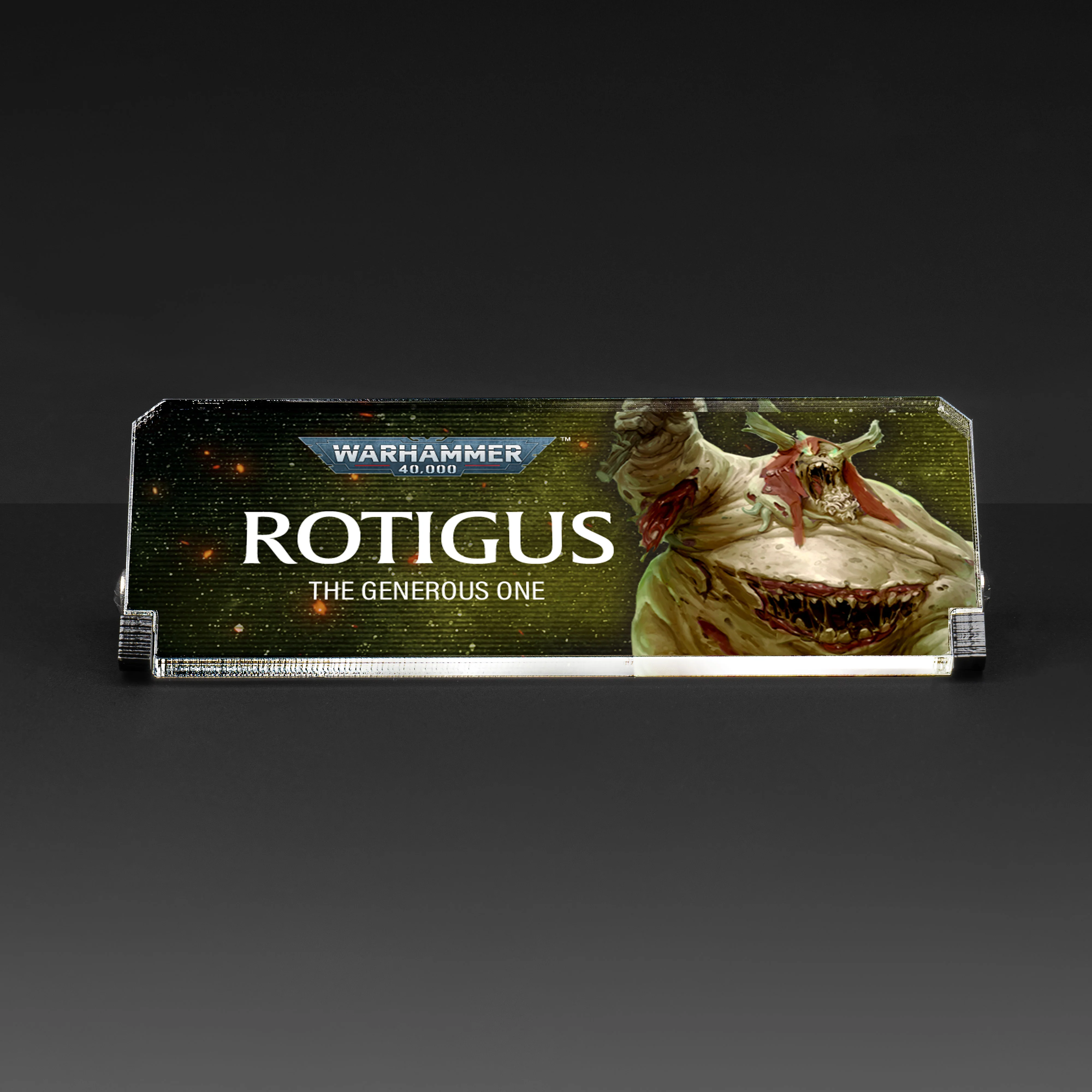 Plaque for Warhammer® 40,000 Rotigus - Image 2