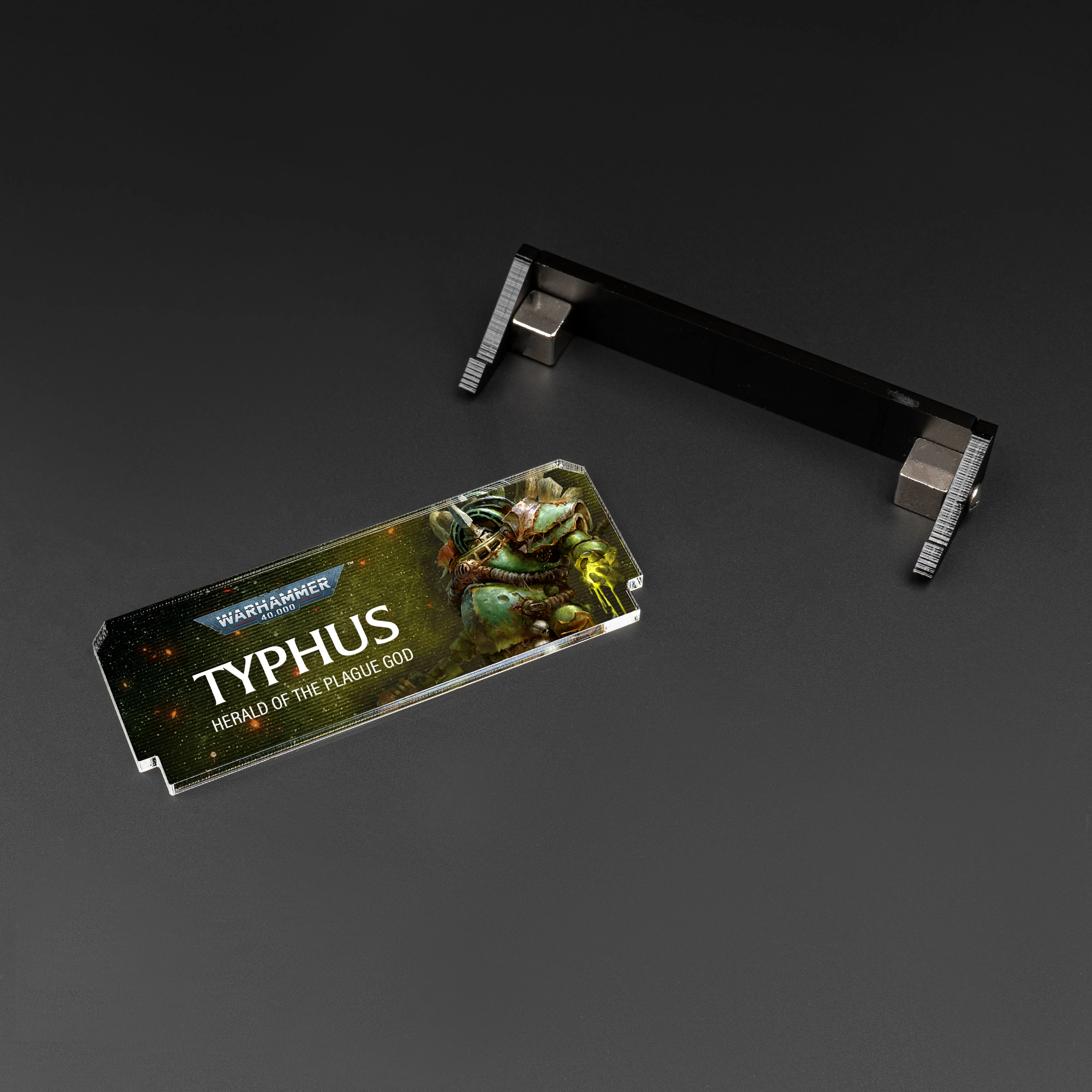 Plaque for Warhammer® 40,000 Typhus, Herald of the Plague God - Image 3