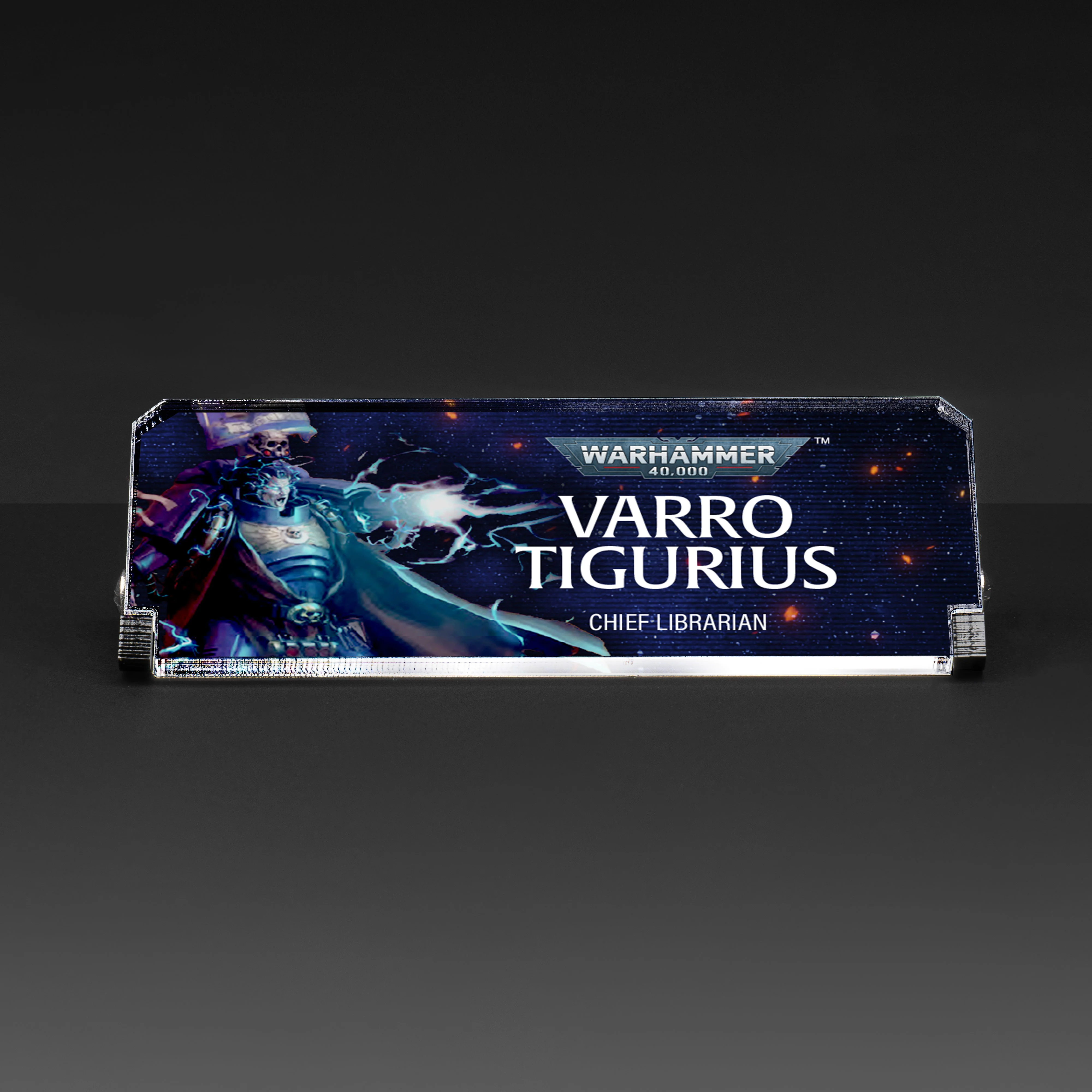 Plaque for Warhammer® 40,000 Varro Tigurius - Image 2