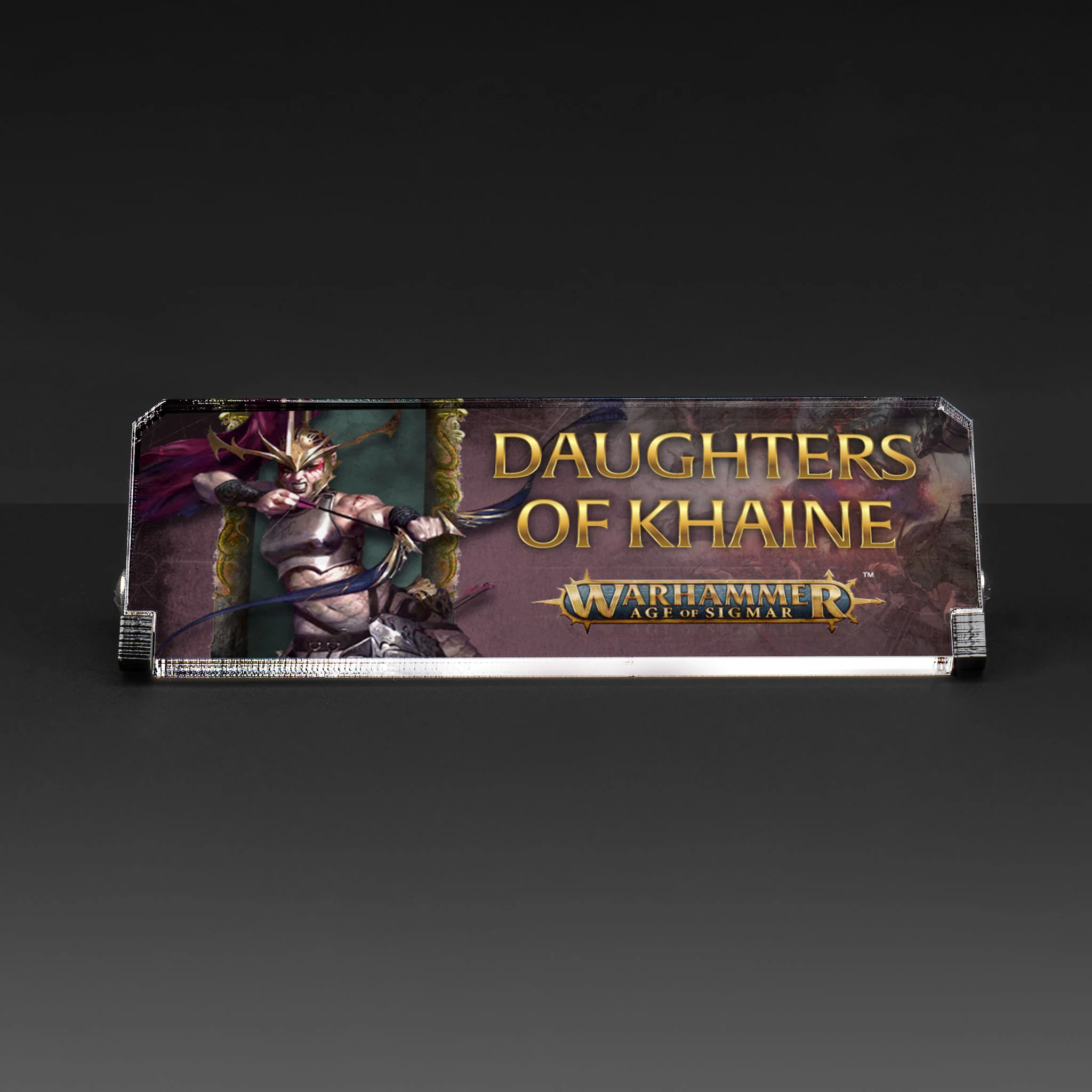 Plaque for Warhammer® Age of Sigmar - Daughters of Khaine - Image 2