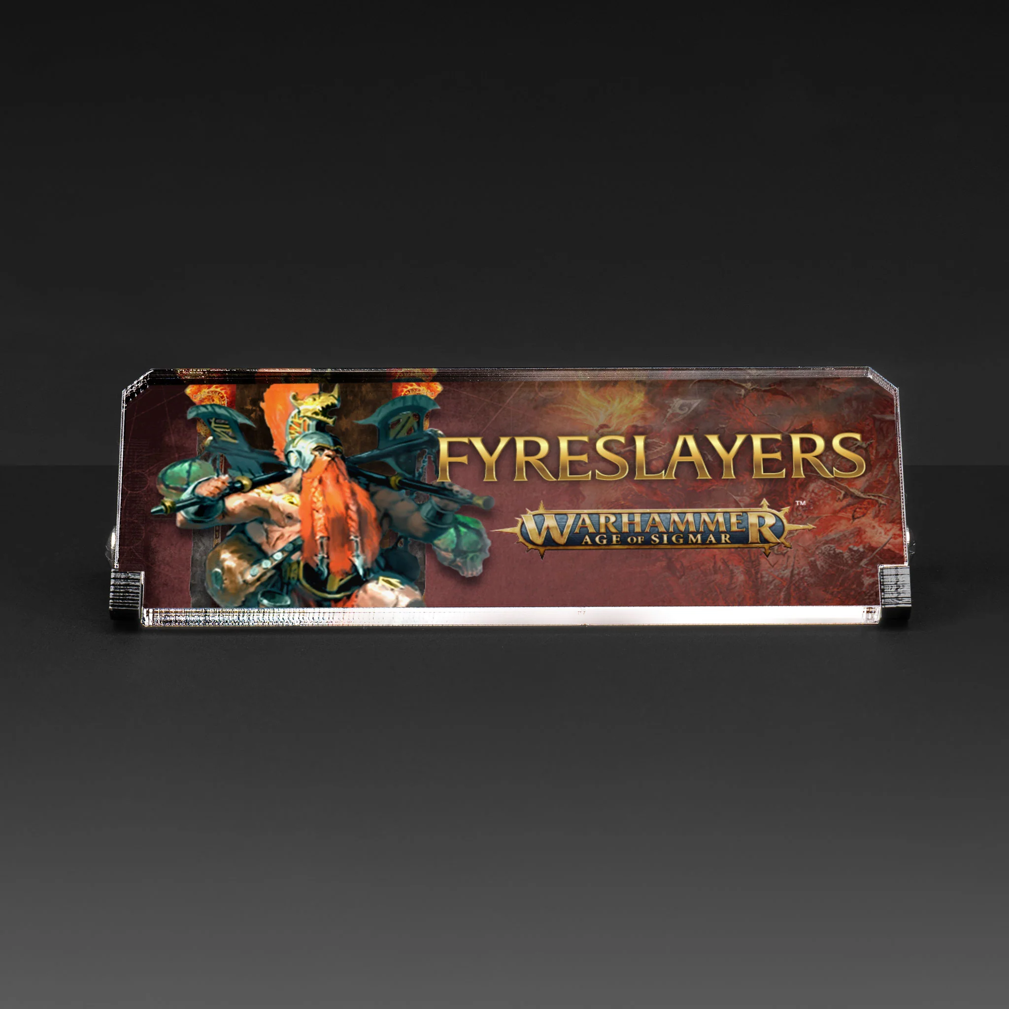 Plaque for Warhammer® Age of Sigmar - Fyreslayers - Image 2
