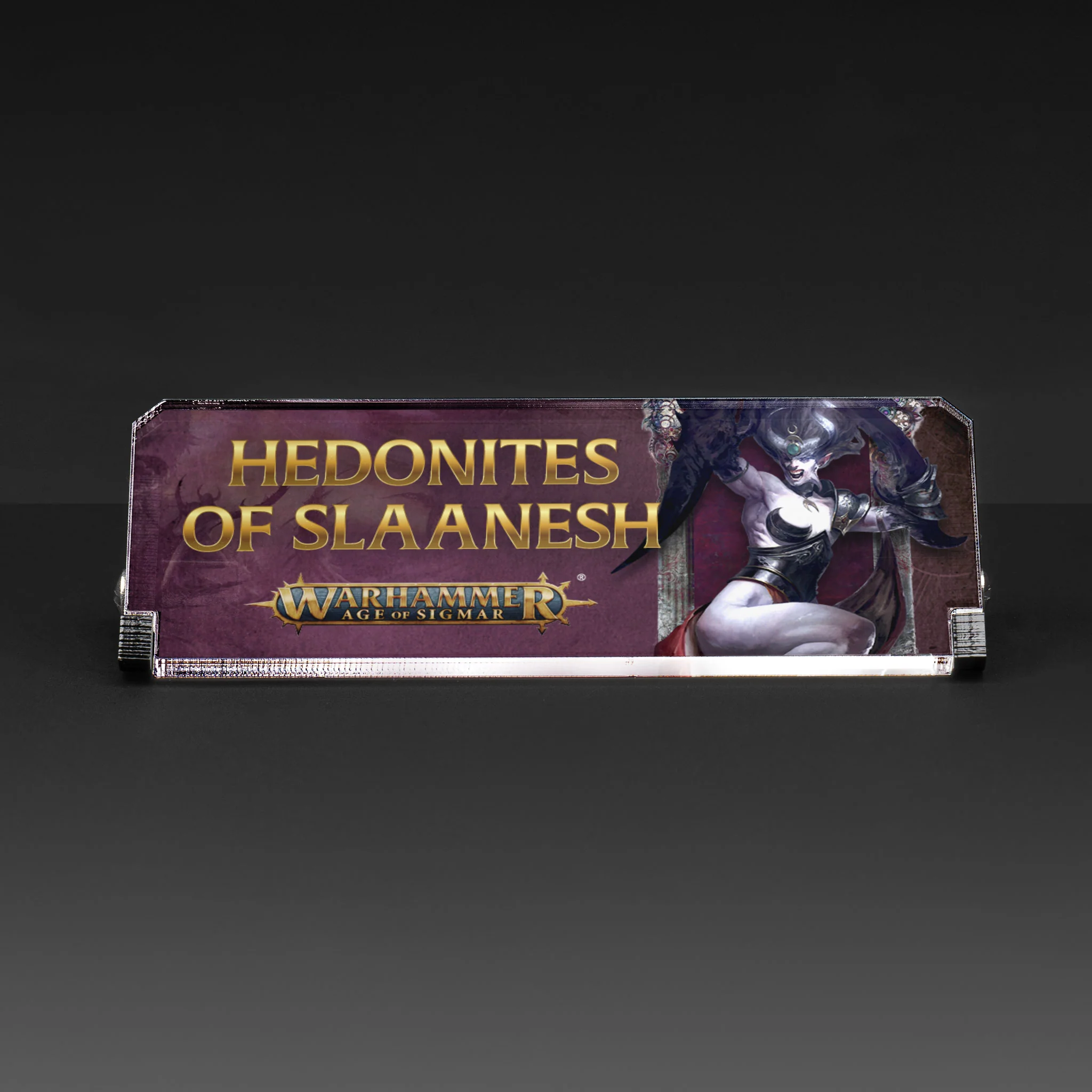 Plaque for Warhammer® Age Of Sigmar - Hedonites of Slaanesh - Image 2