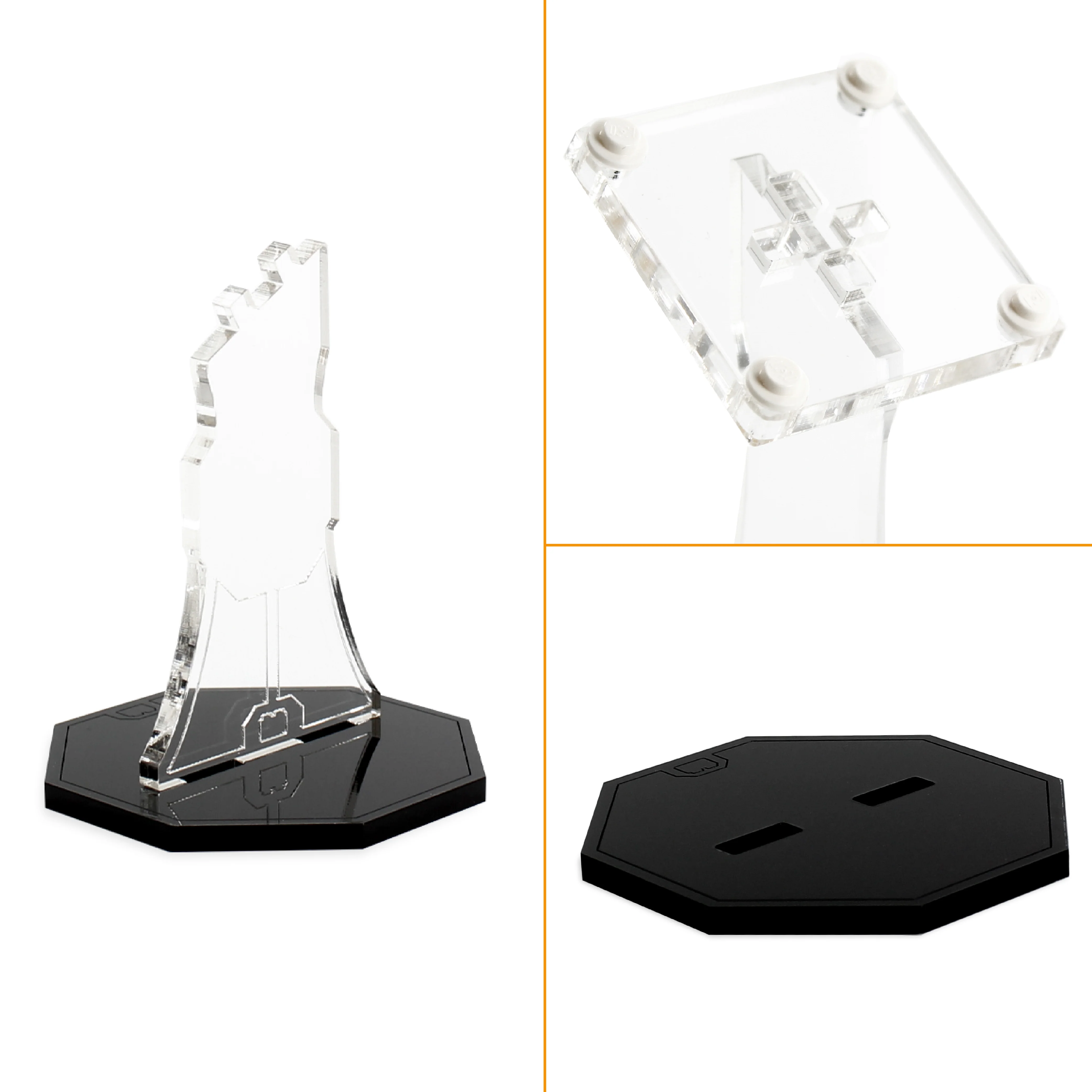 Vario Display Stand for LEGO® Vehicles (Medium/Angled) - Image 3