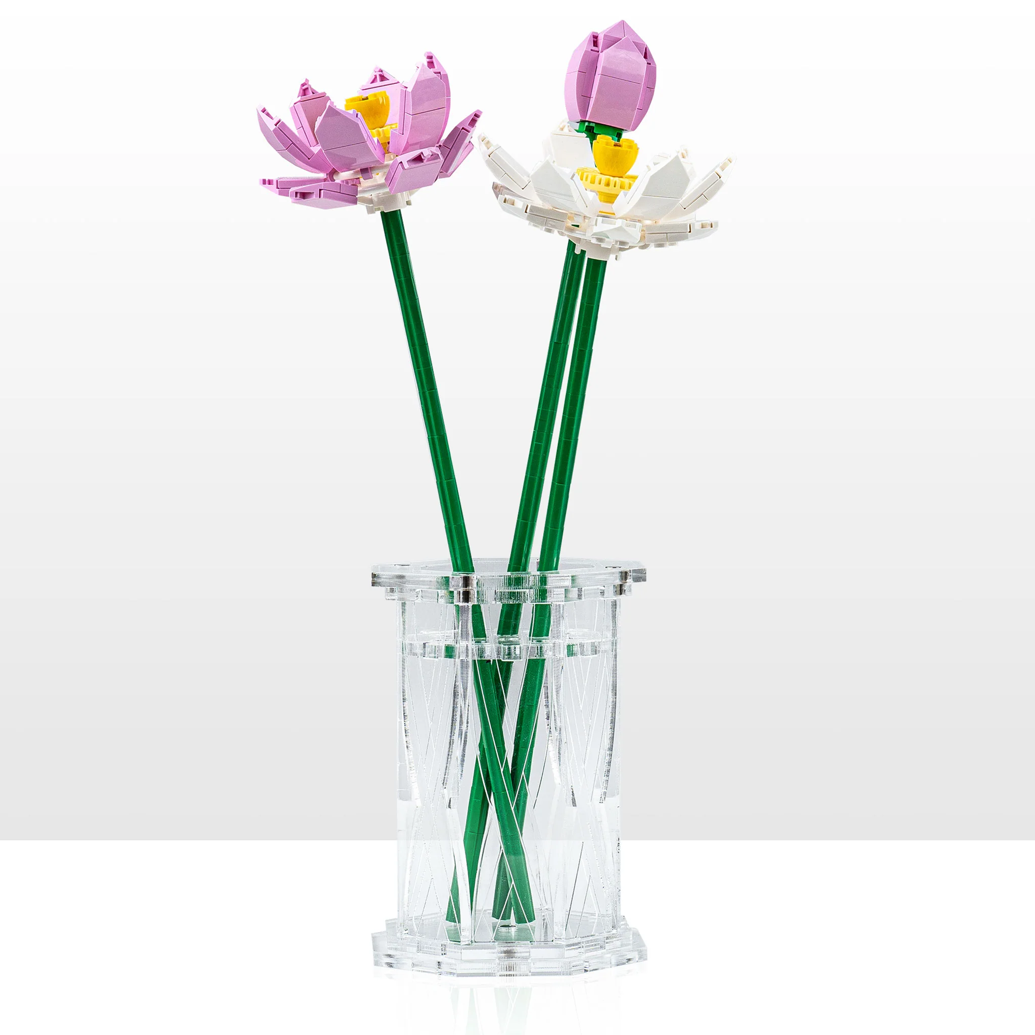 Display Vase for LEGO® Flowers - Clear - Image 4