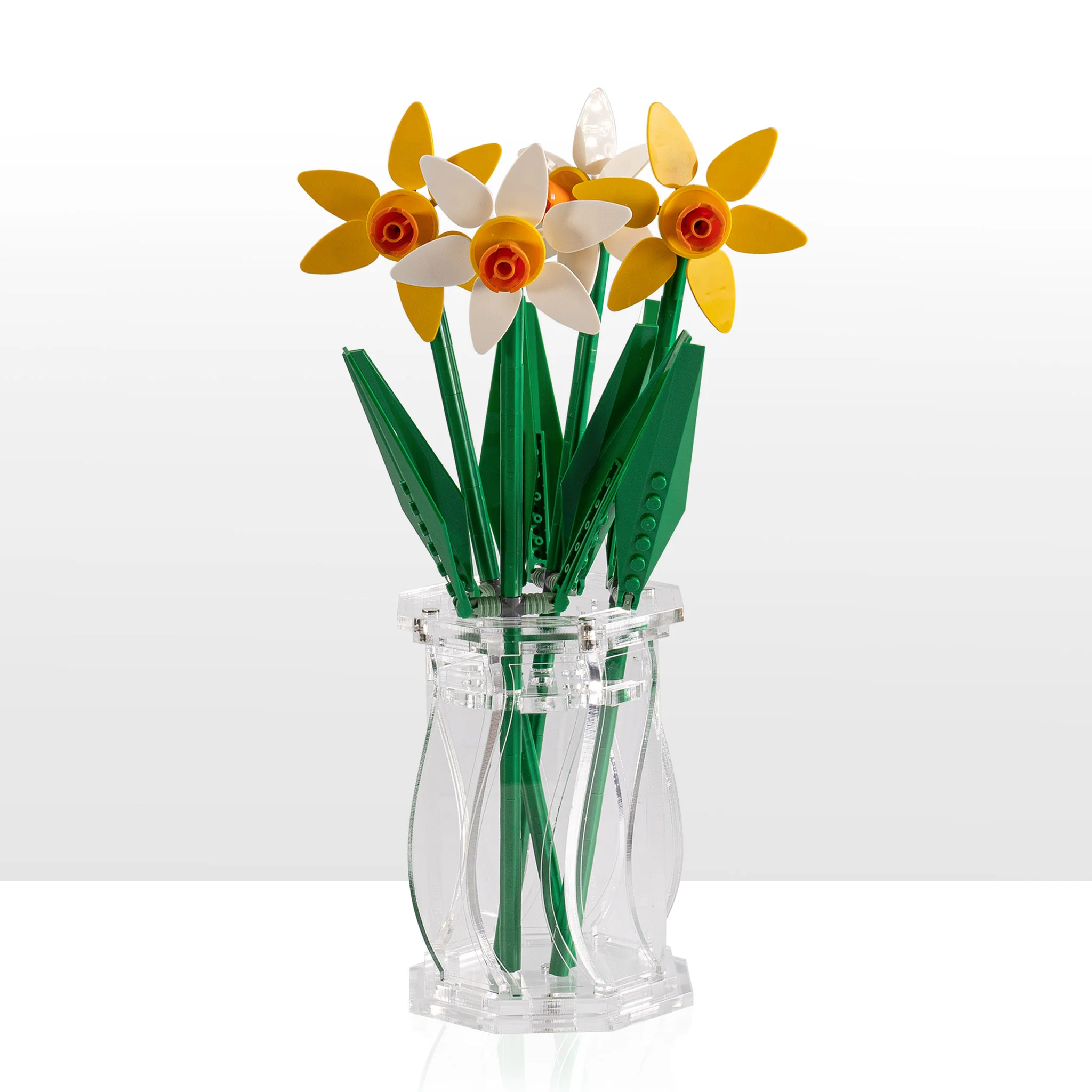 Display Vase for LEGO® Flowers - Clear - Image 5