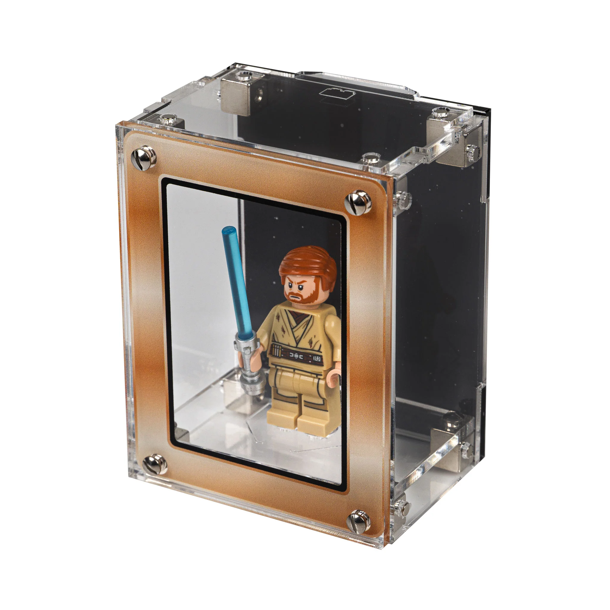 Star Wars™ Gold Themed Modular Display Case for LEGO® Minifigures - Image 3