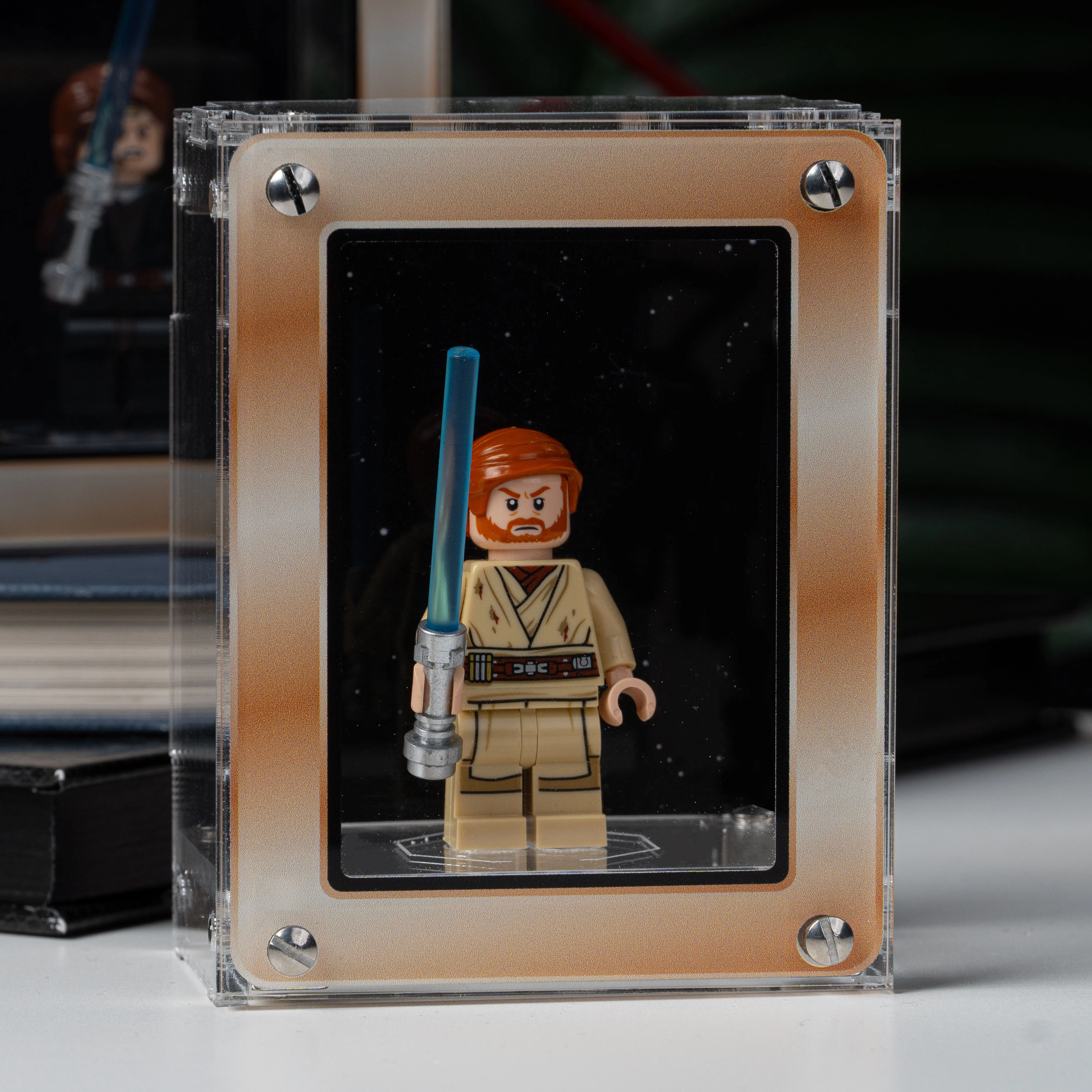 Star Wars™ Gold Themed Modular Display Case for LEGO® Minifigures - Image 7
