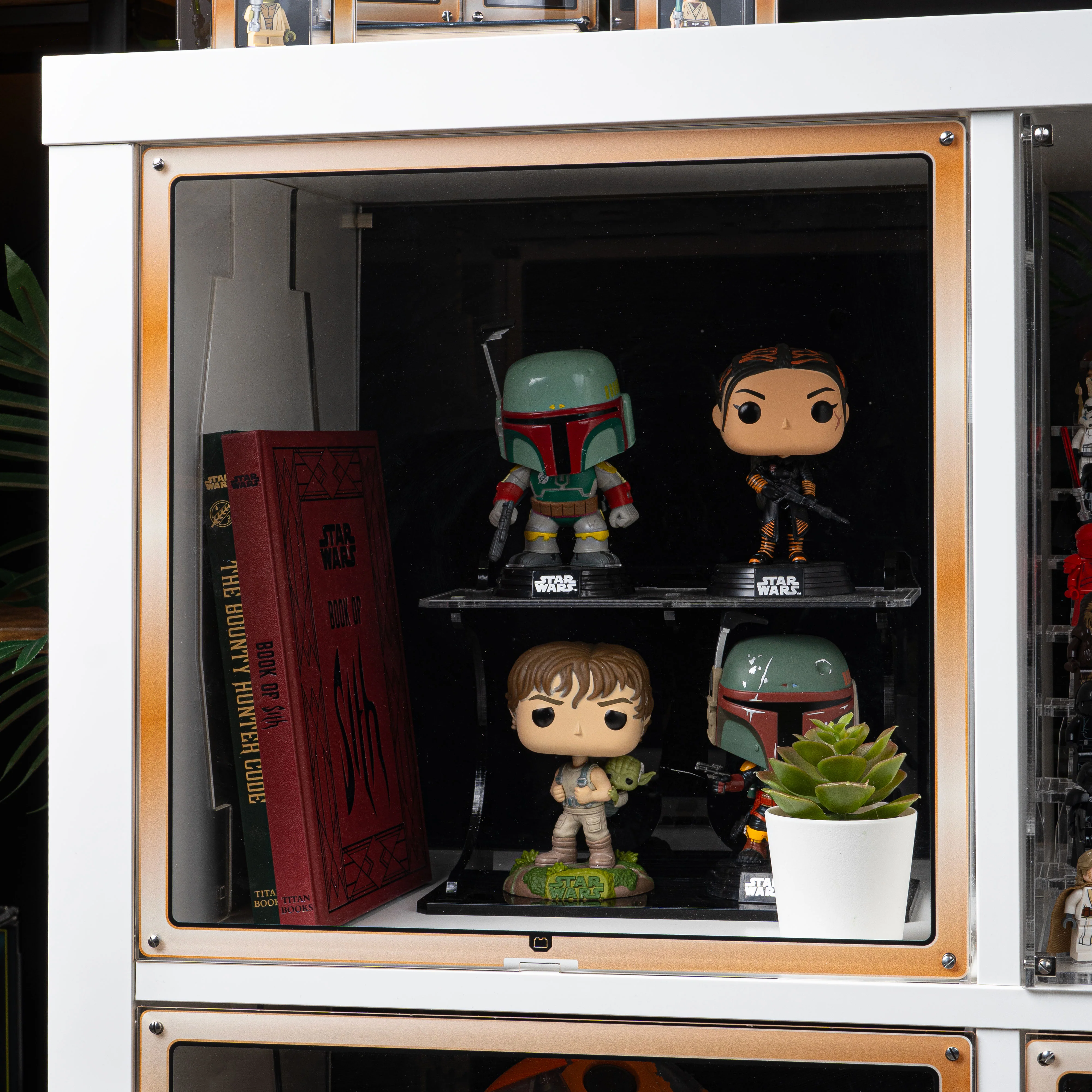 Star Wars™ Gold Themed Printed Window Display Solution for IKEA® KALLAX - Image 4