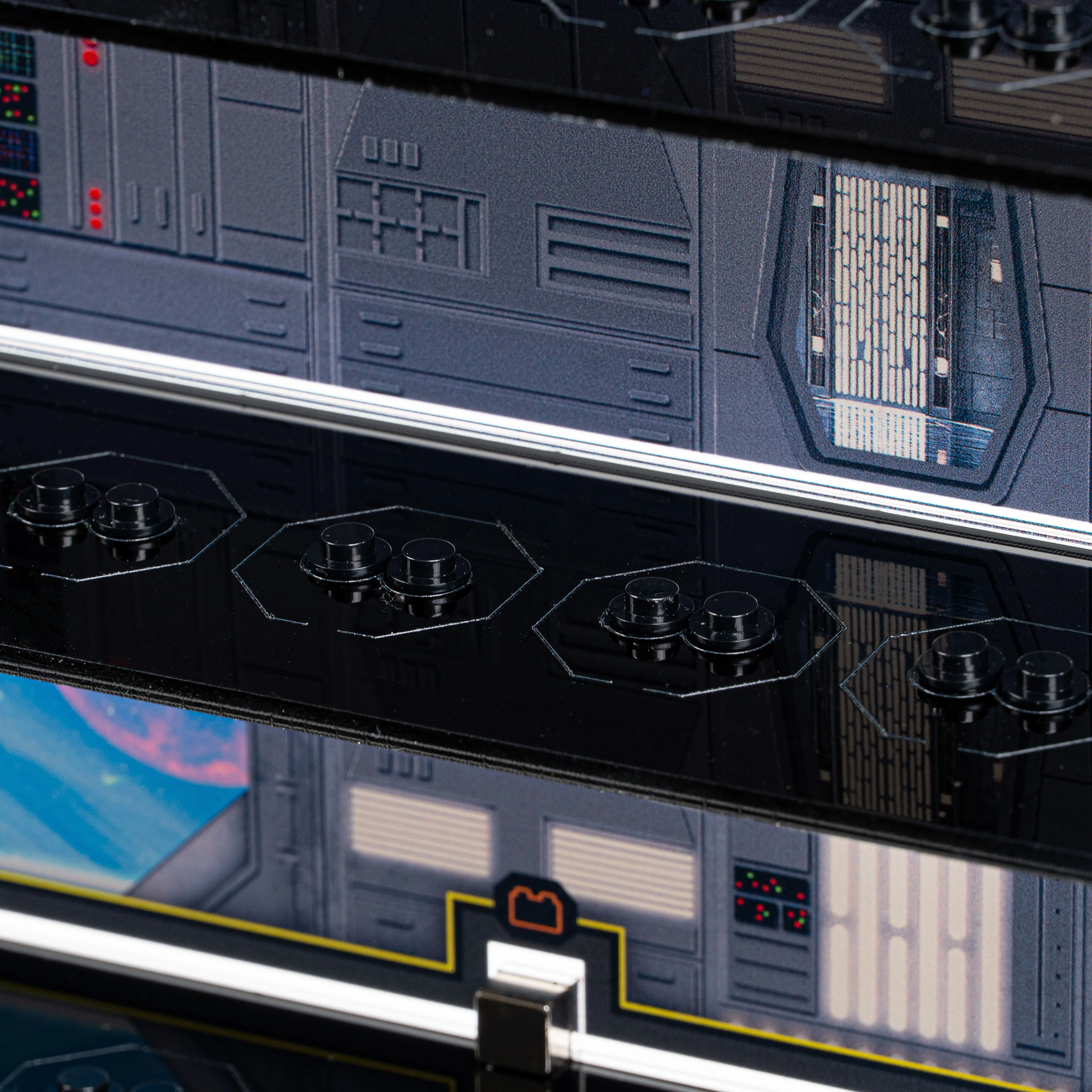 Star Wars Themed Wall Mounted Tiered Display Cases for LEGO® Minifigures - Image 18