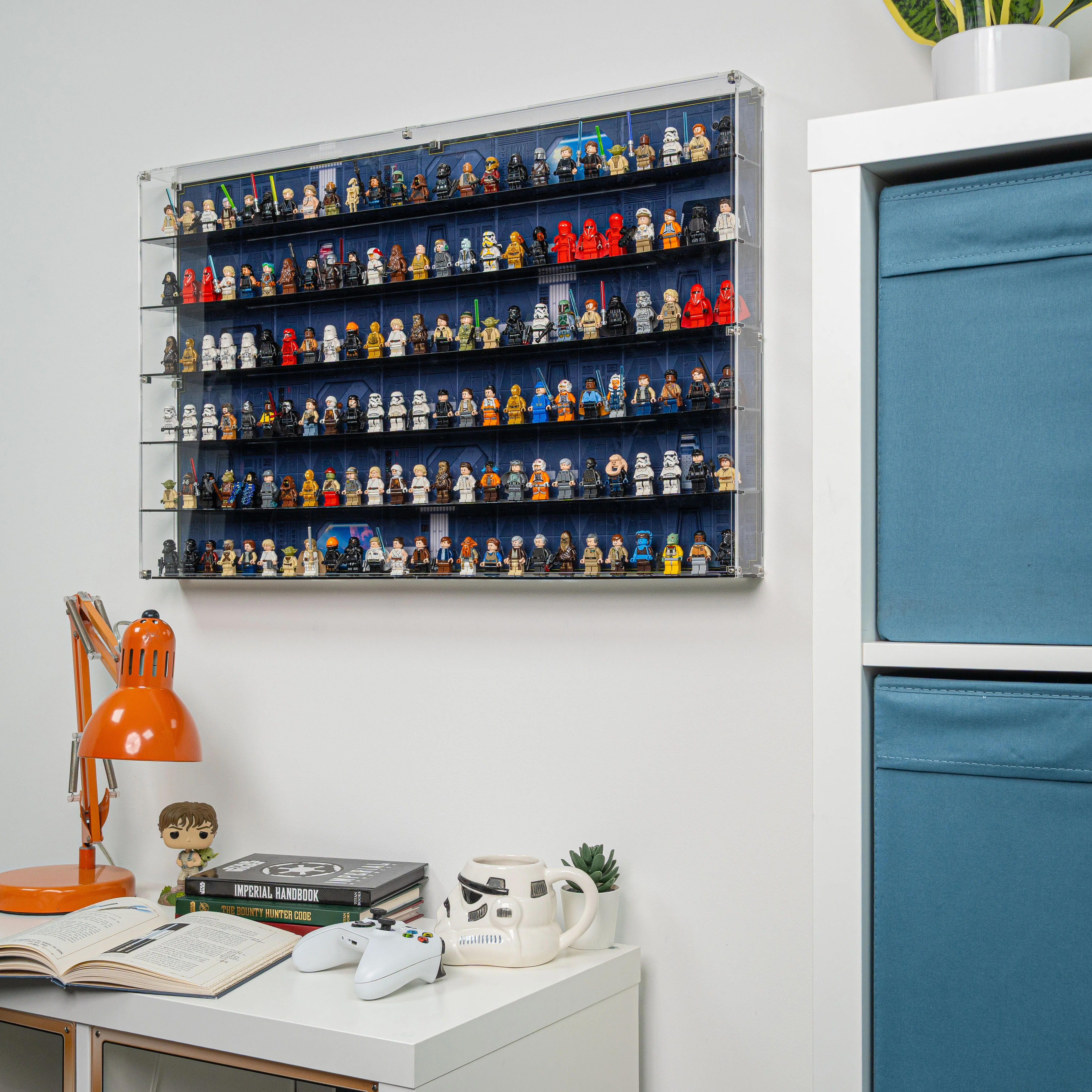 Star Wars Themed Wall Mounted Tiered Display Cases for LEGO® Minifigures - Image 22