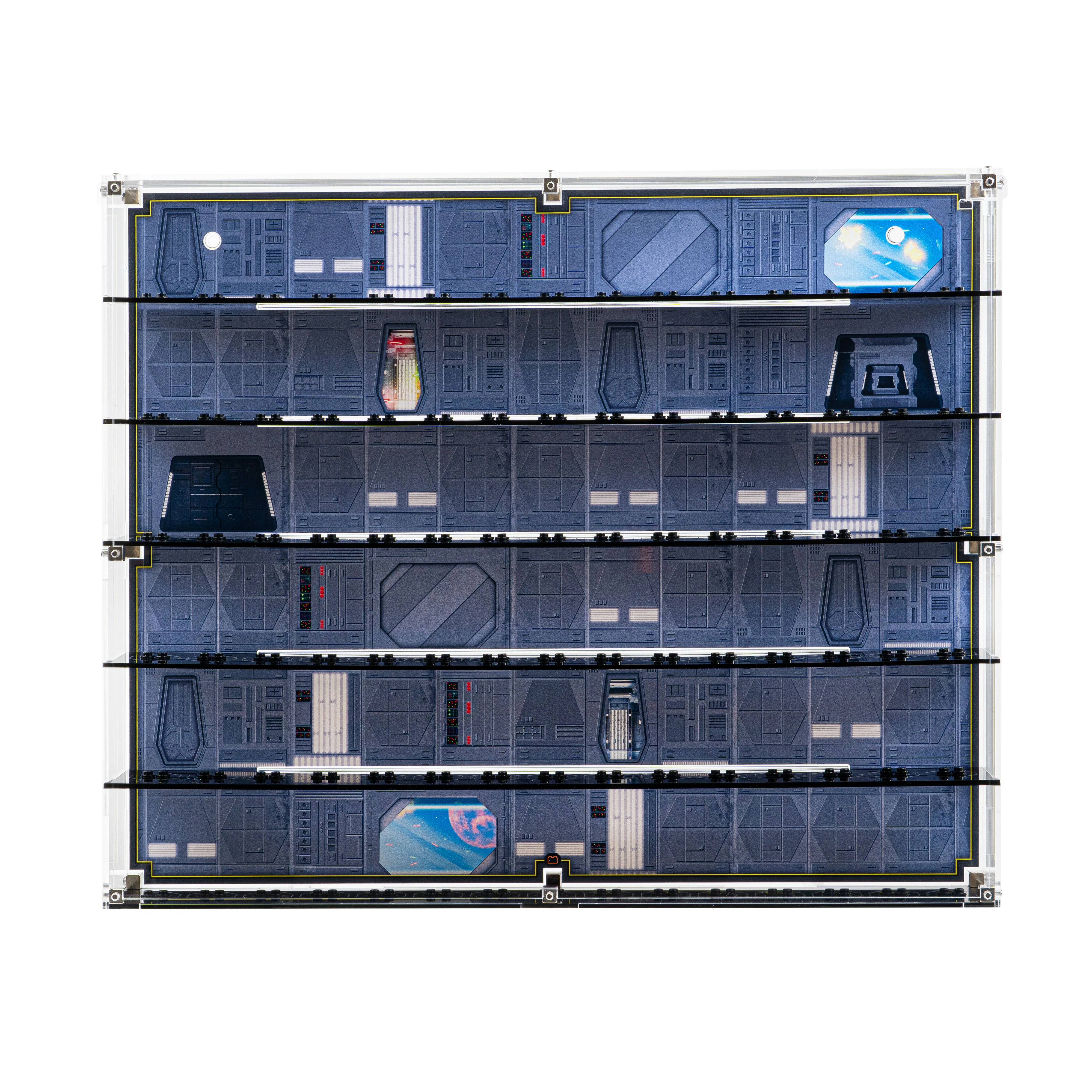 Star Wars Themed Wall Mounted Tiered Display Cases for LEGO® Minifigures - Image 9
