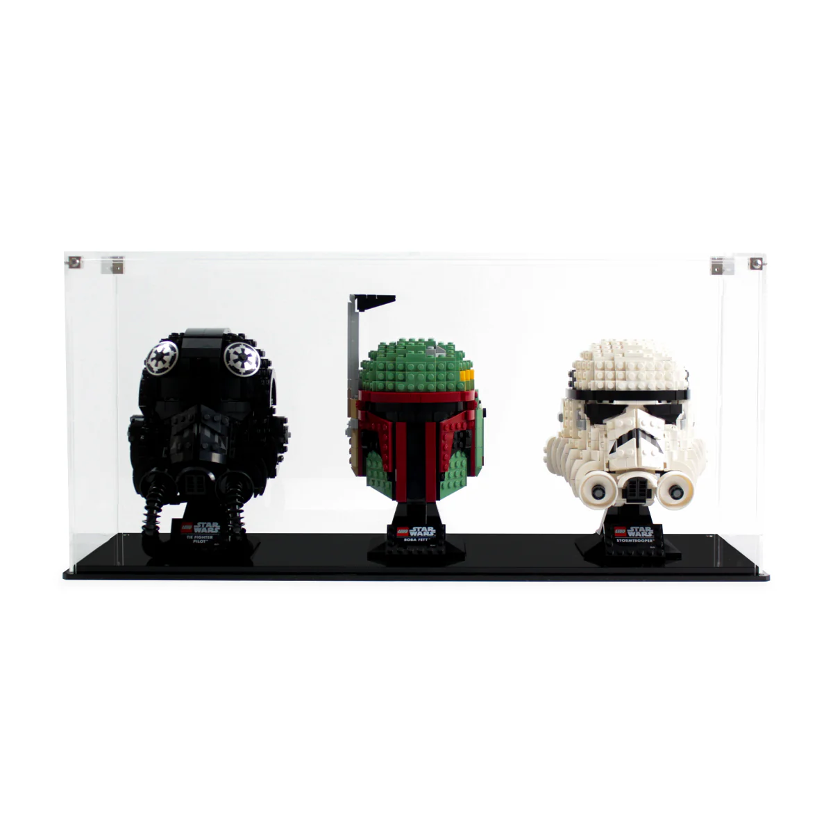 Display Case for three LEGO® Helmets - Image 6