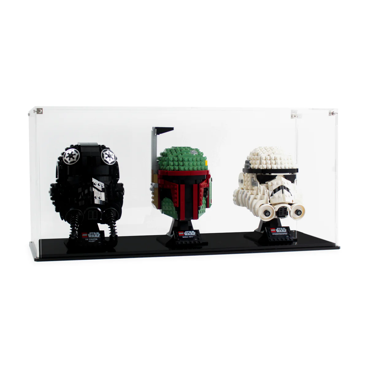 Display Case for three LEGO® Helmets - Image 7