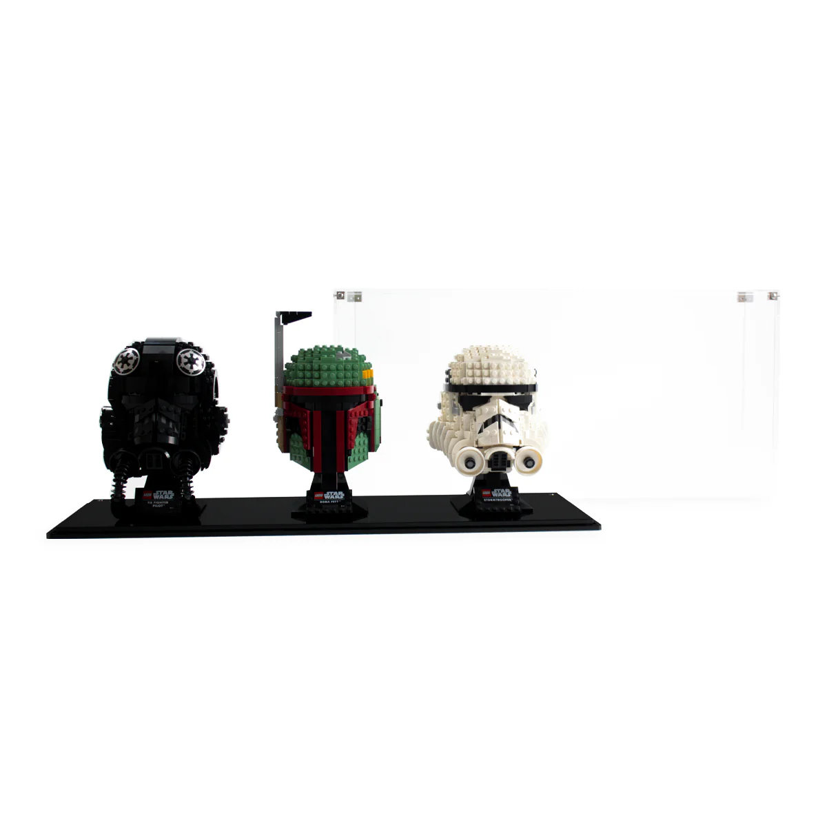 Display Case for three LEGO® Helmets - Image 8