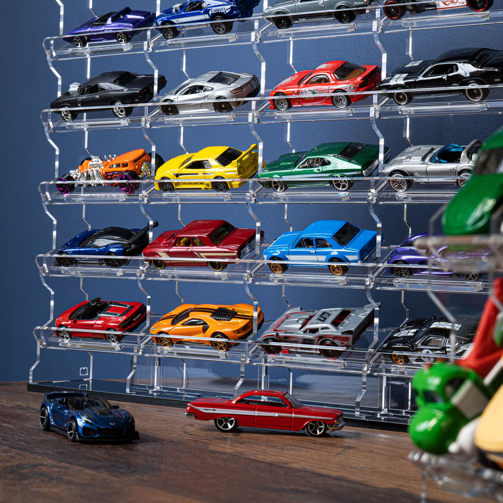 Vertical Display Stand for 1:64 scale Hot Wheels cars - Image 23