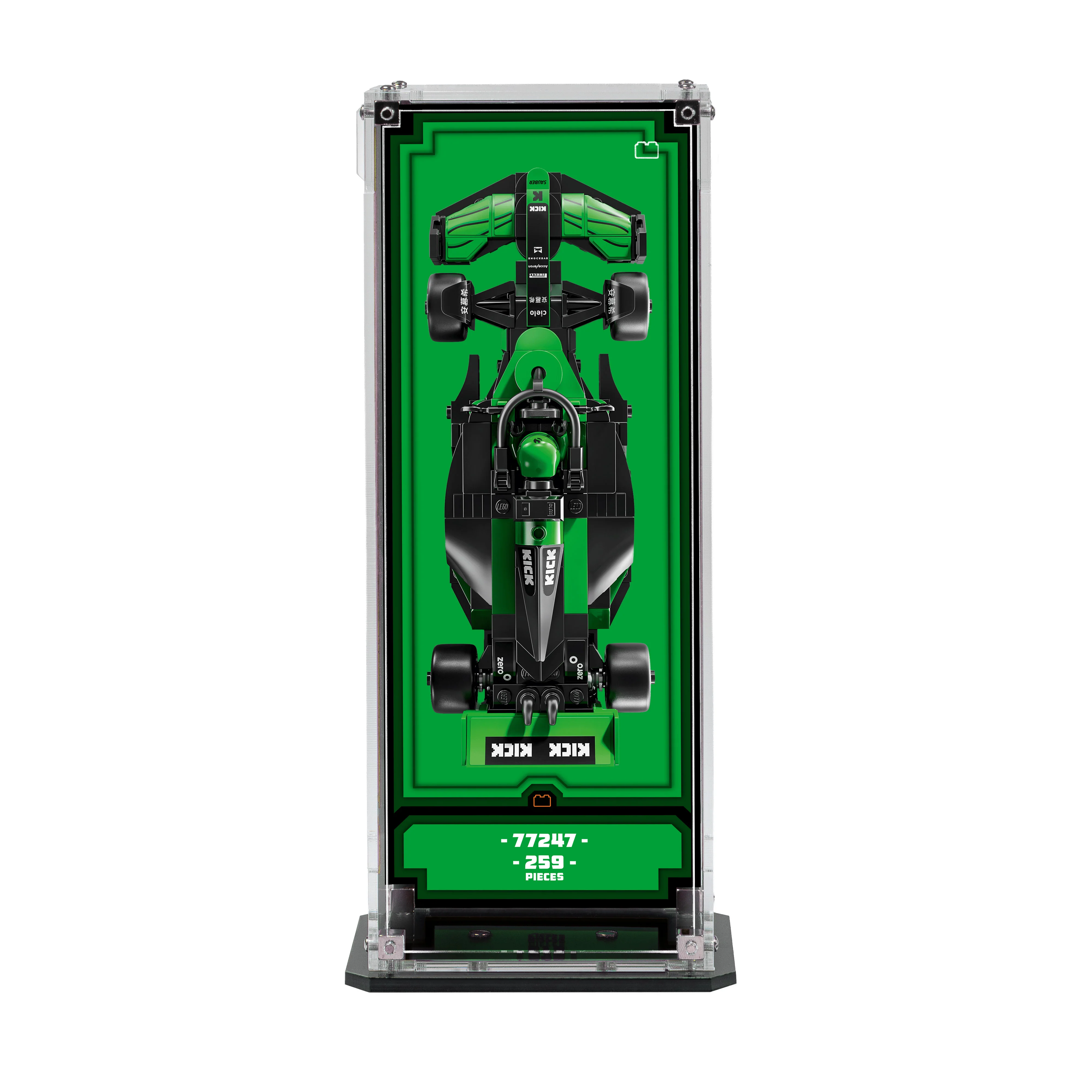 Wall Mountable Display Case for LEGO® Speed Champions: Formula 1 Range - Image 13