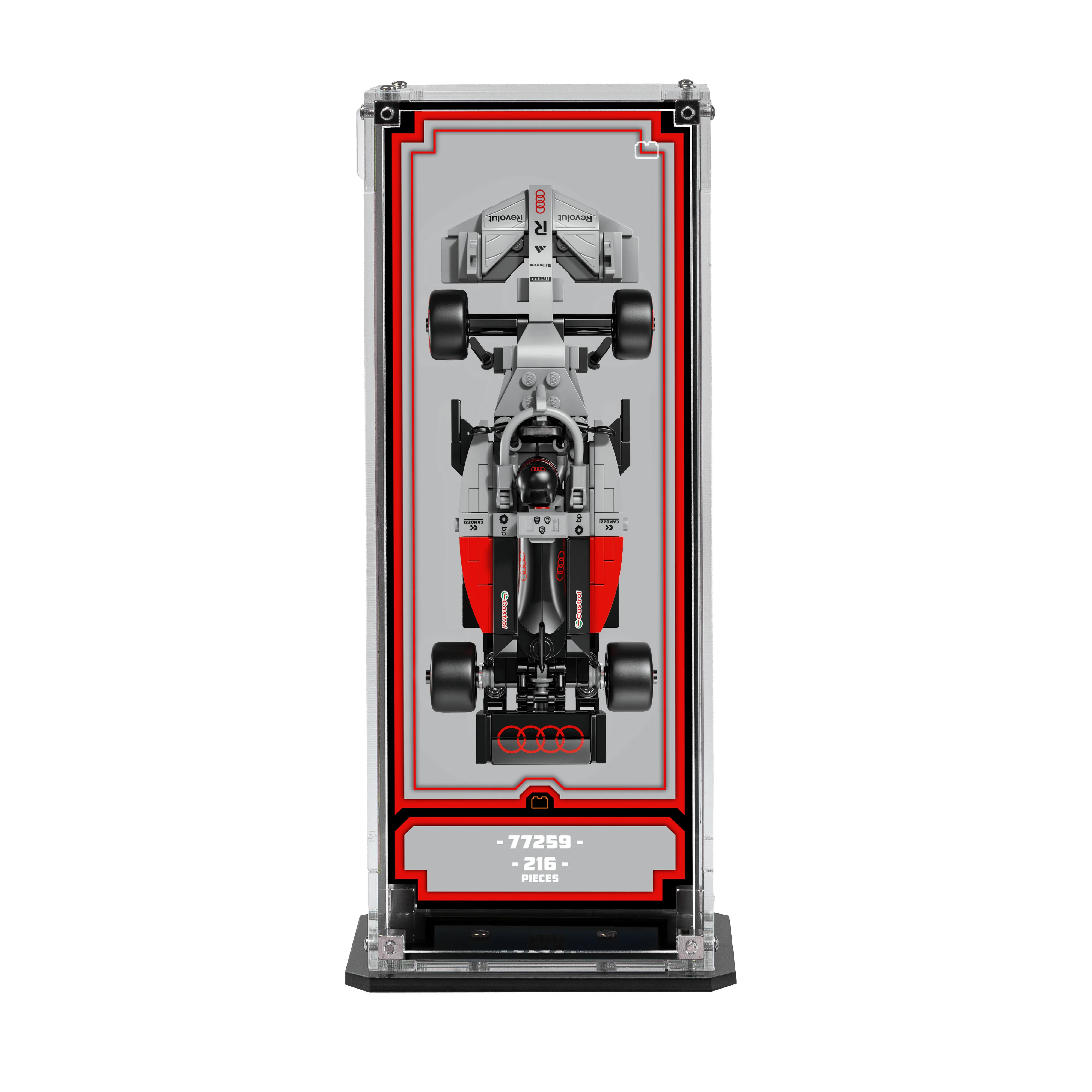 Wall Mountable Display Case for LEGO® Speed Champions: Formula 1 Range - Image 16