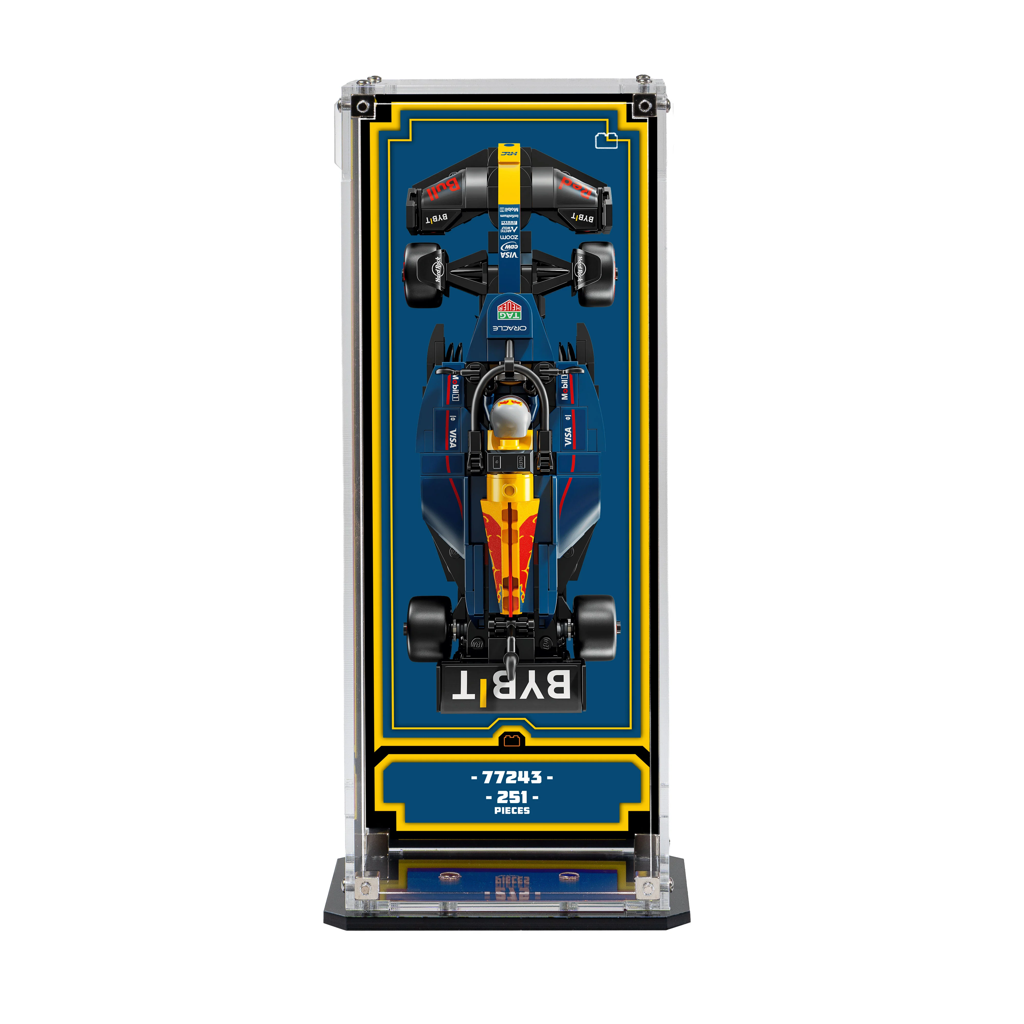 Wall Mountable Display Case for LEGO® Speed Champions: Formula 1 Range - Image 5