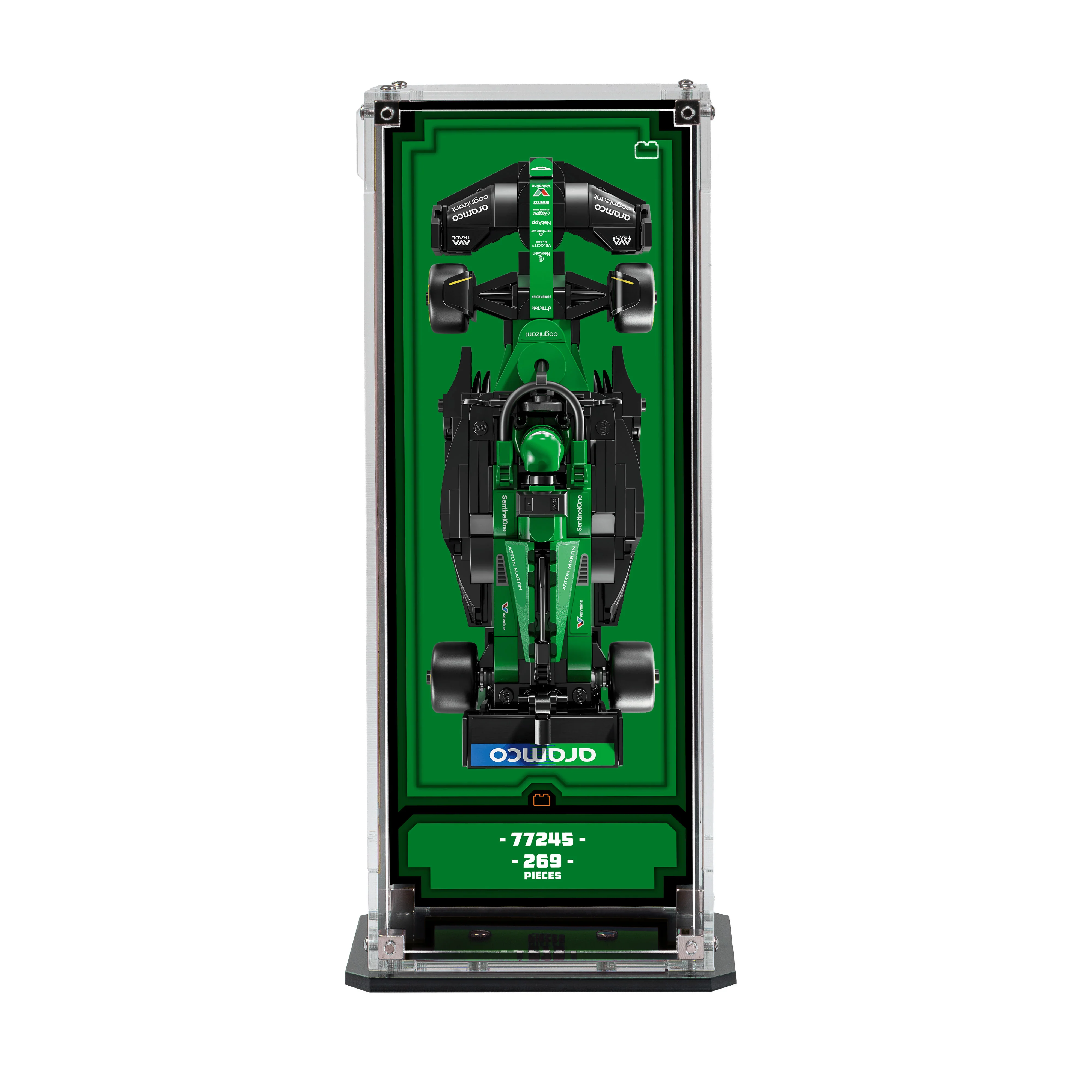 Wall Mountable Display Case for LEGO® Speed Champions: Formula 1 Range - Image 8