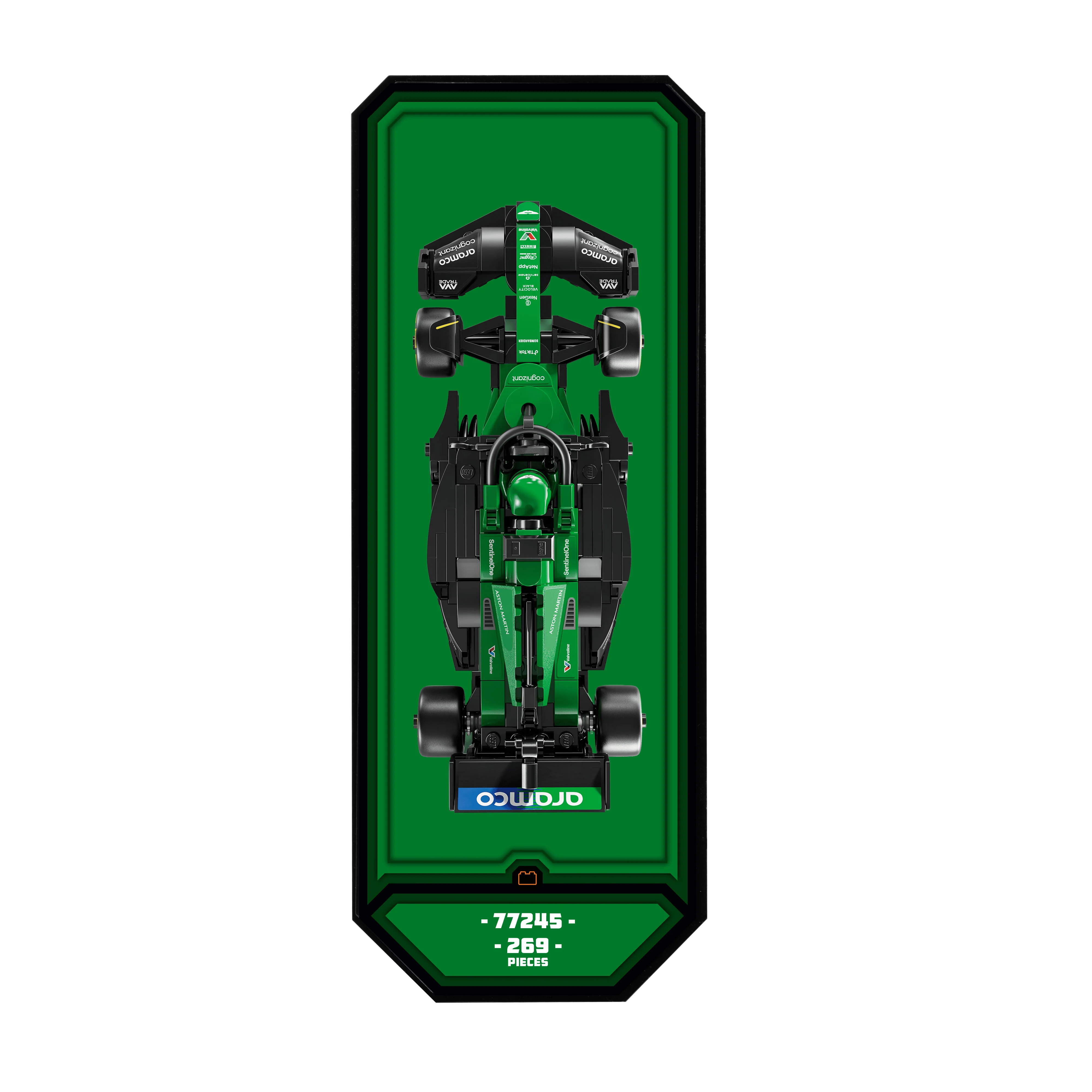 Wall Mountable Display Plinth for LEGO® Speed Champions: Formula 1 Range - Image 13
