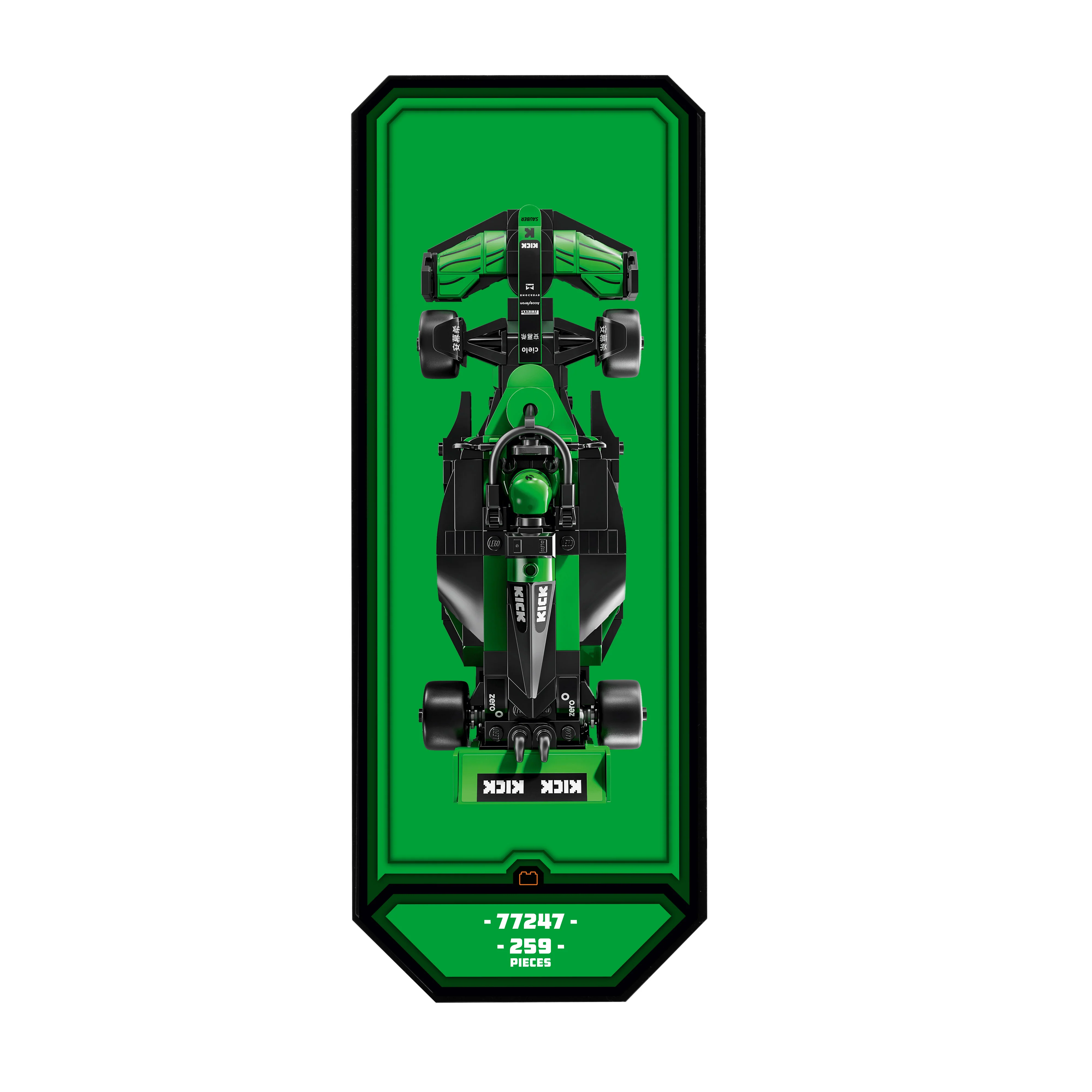 Wall Mountable Display Plinth for LEGO® Speed Champions: Formula 1 Range - Image 16