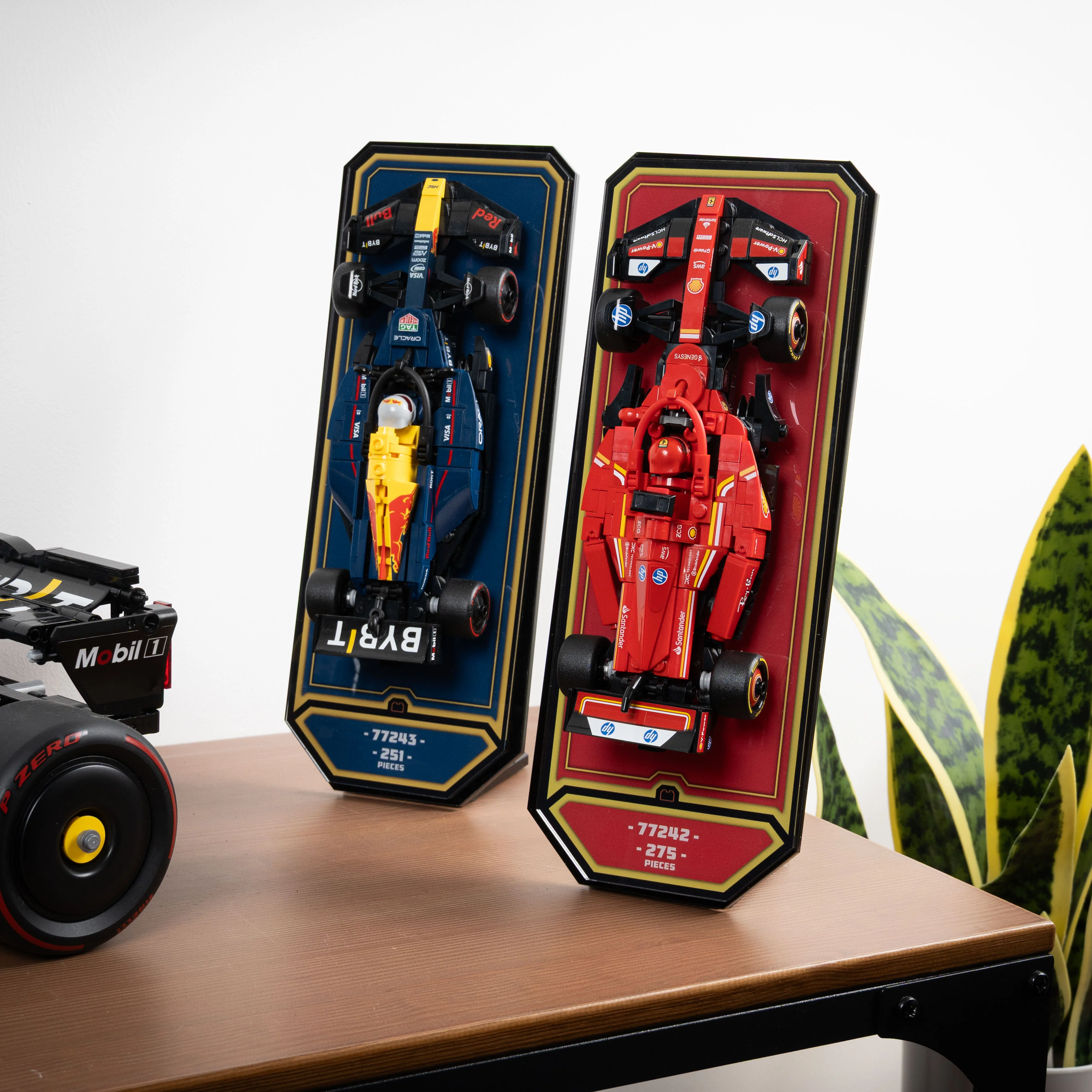 Wall Mountable Display Plinth for LEGO® Speed Champions: Formula 1 Range - Image 2