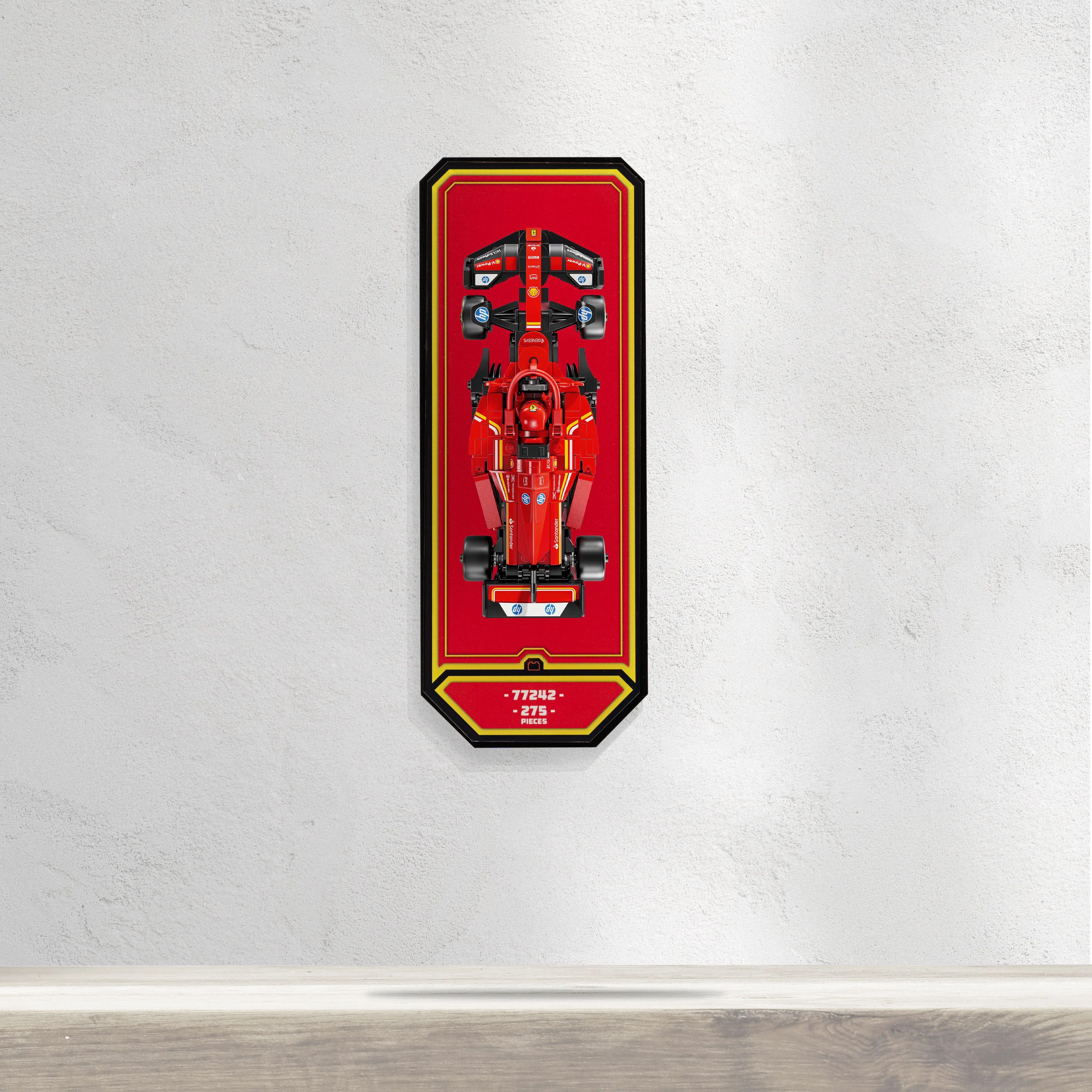 Wall Mountable Display Plinth for LEGO® Speed Champions: Formula 1 Range - Image 4