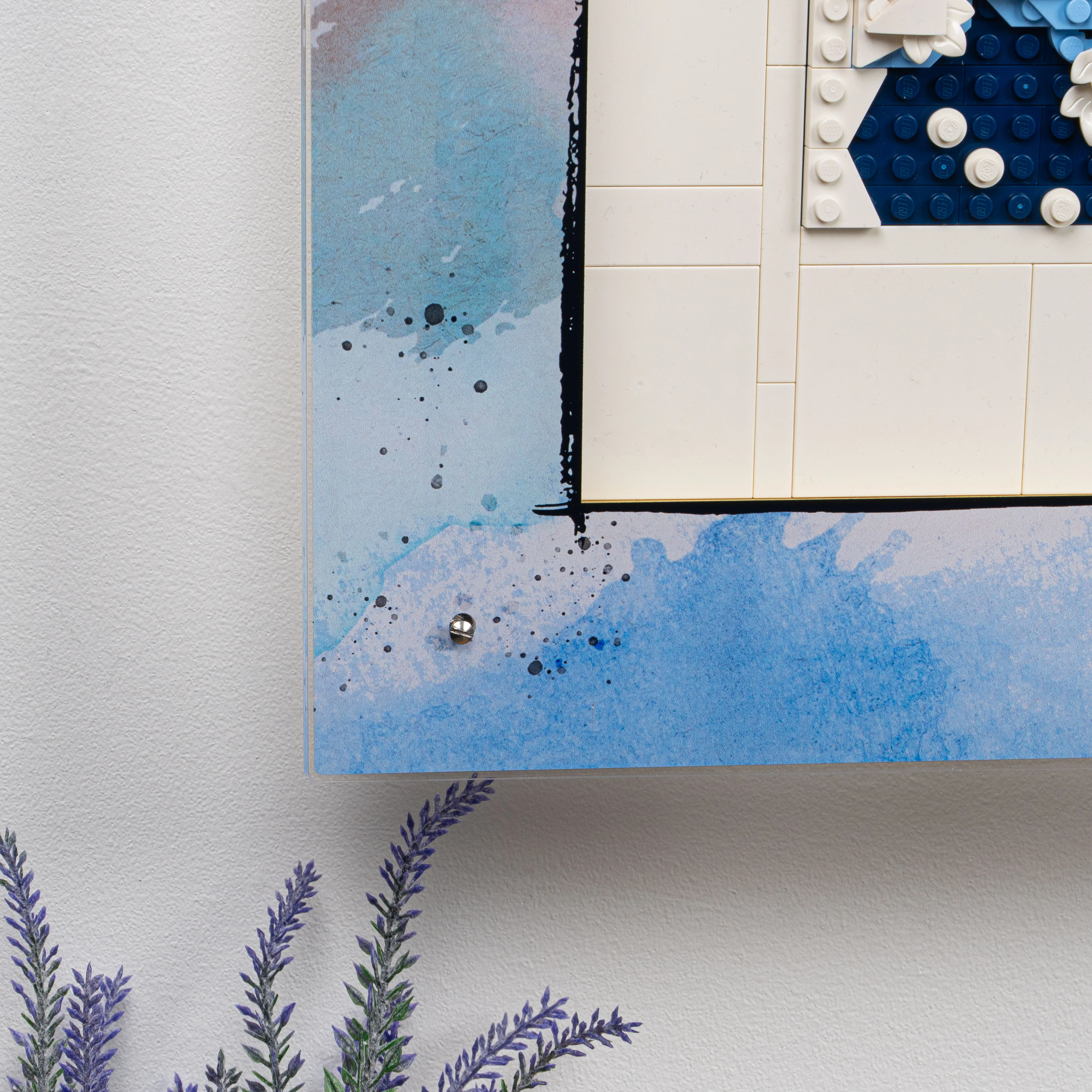 Wall Mounted Display Case for LEGO® Art: Hokusai - The Great Wave (31208) - Image 8