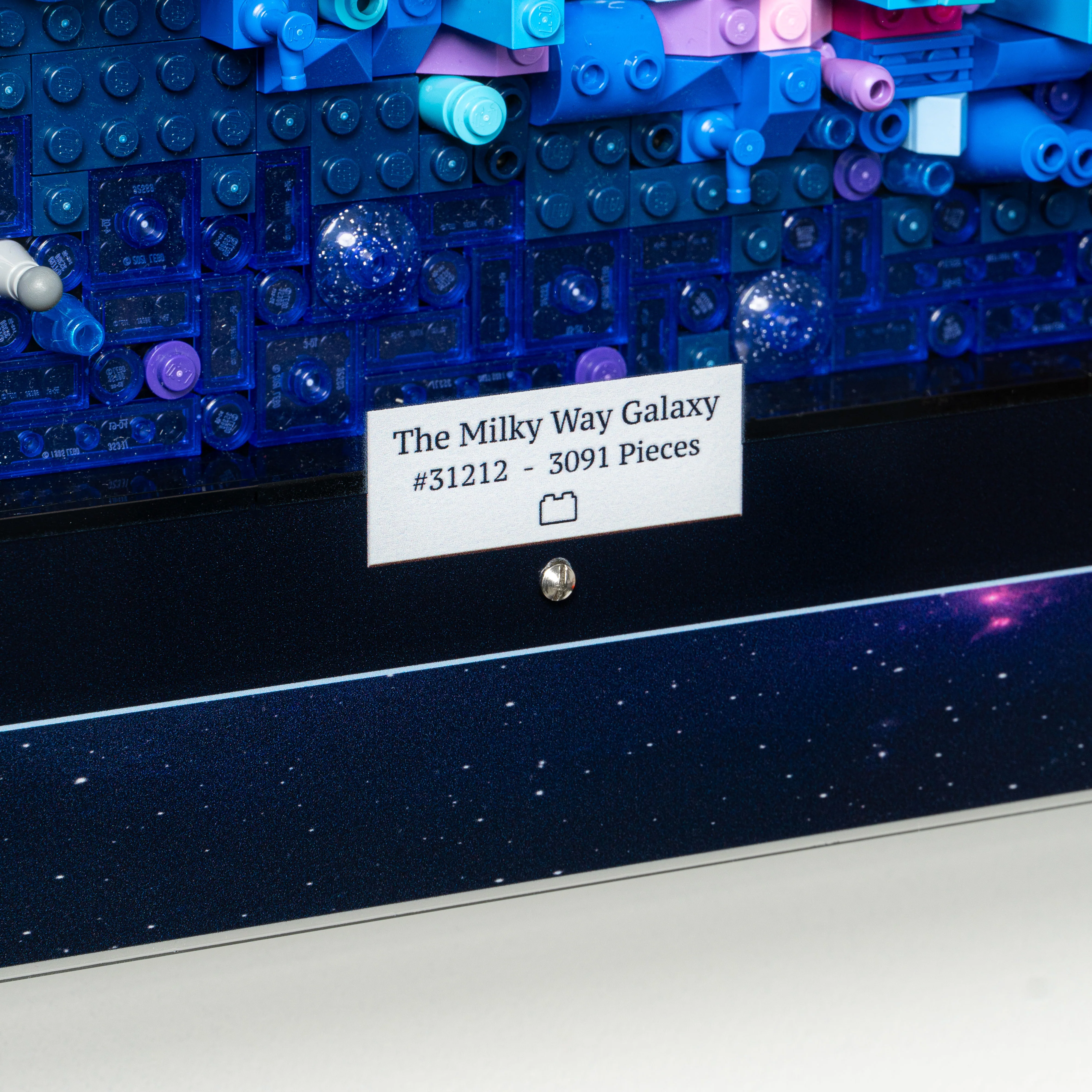 Wall Mounted Display Case for LEGO® Art: The Milky Way Galaxy (31212) - Image 11