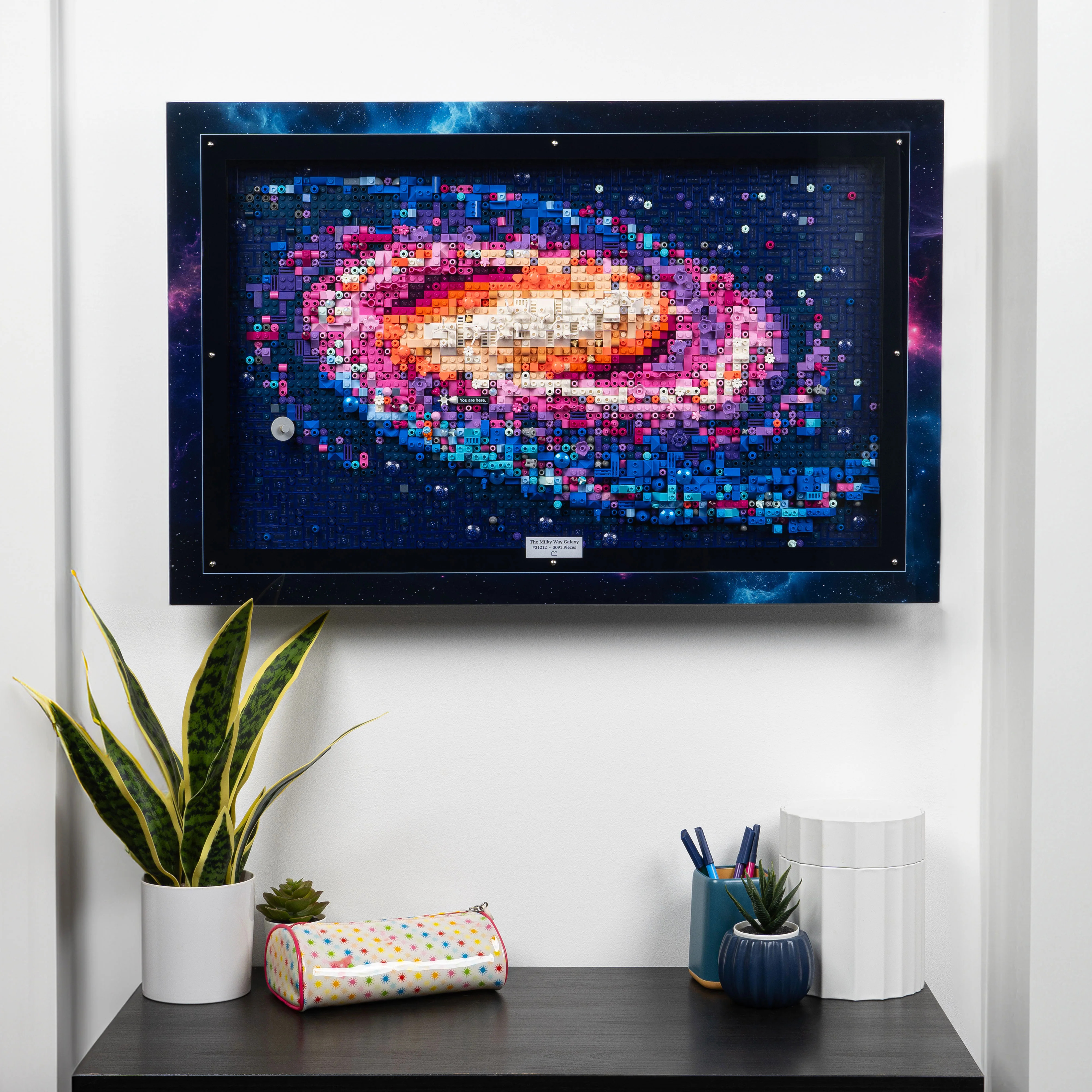 Wall Mounted Display Case for LEGO® Art: The Milky Way Galaxy (31212) - Image 5