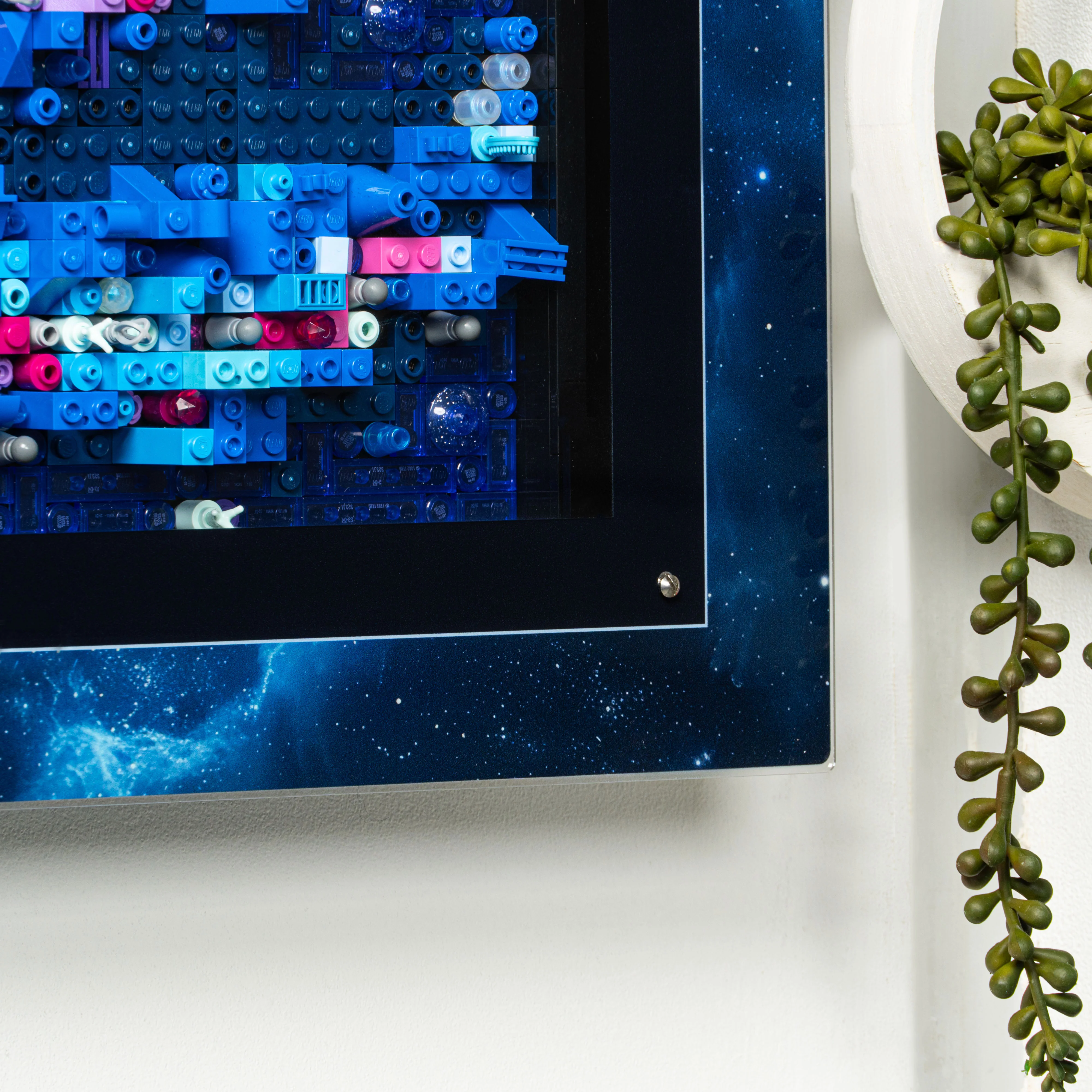 Wall Mounted Display Case for LEGO® Art: The Milky Way Galaxy (31212) - Image 7