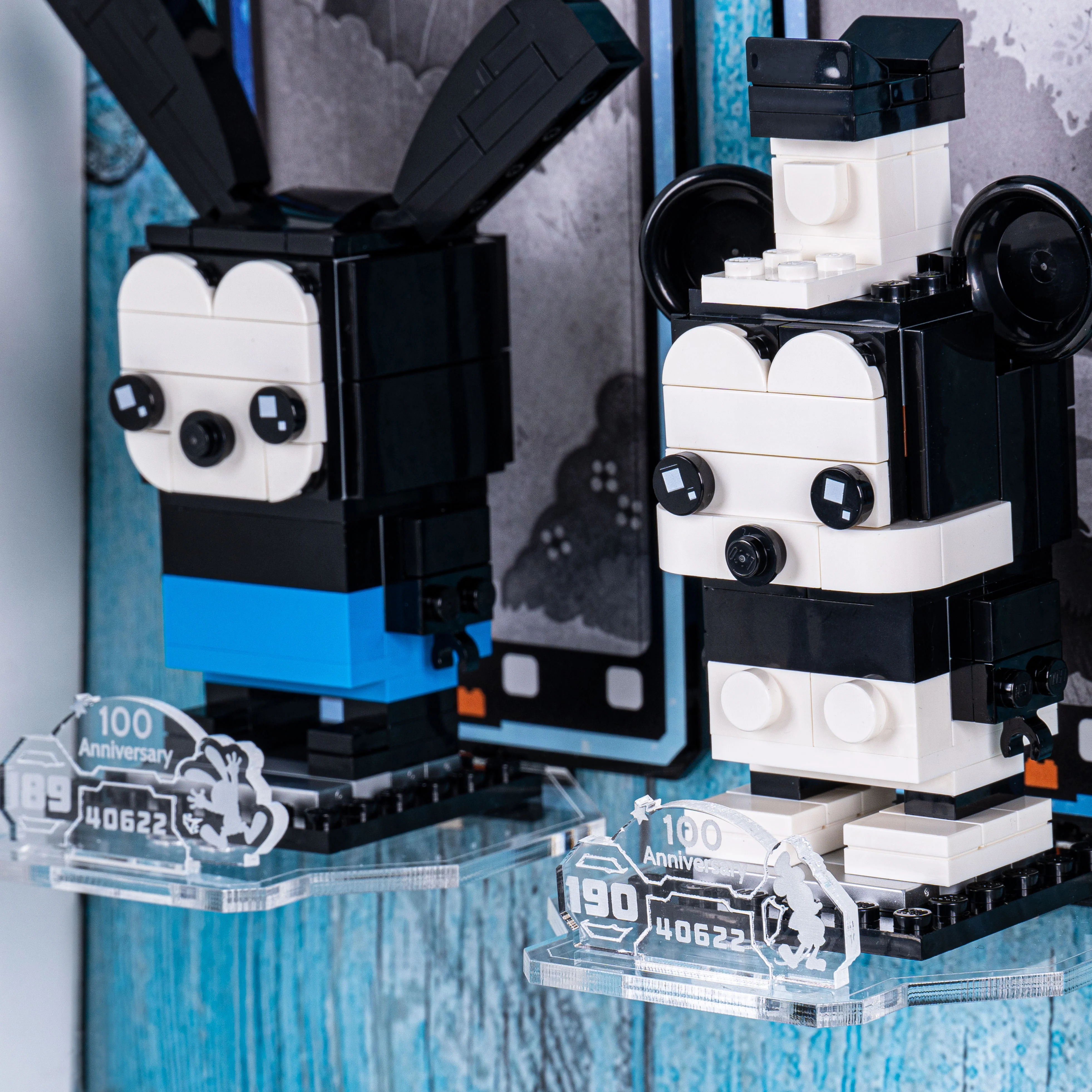 Wall Mounted Display for LEGO® Brickheadz Disney 100th Celebration (40622) - Image 12