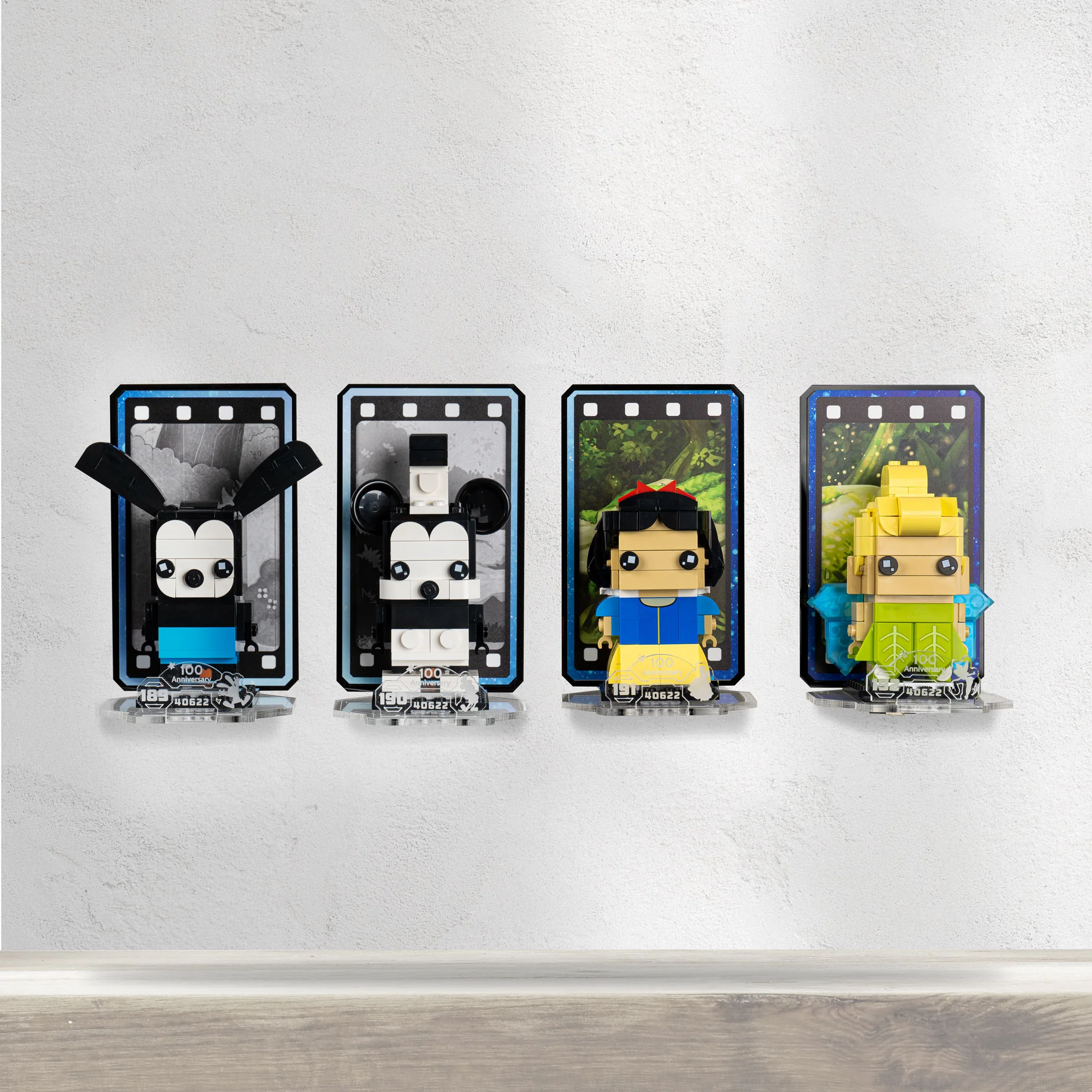 Wall Mounted Display for LEGO® Brickheadz Disney 100th Celebration (40622) - Image 2