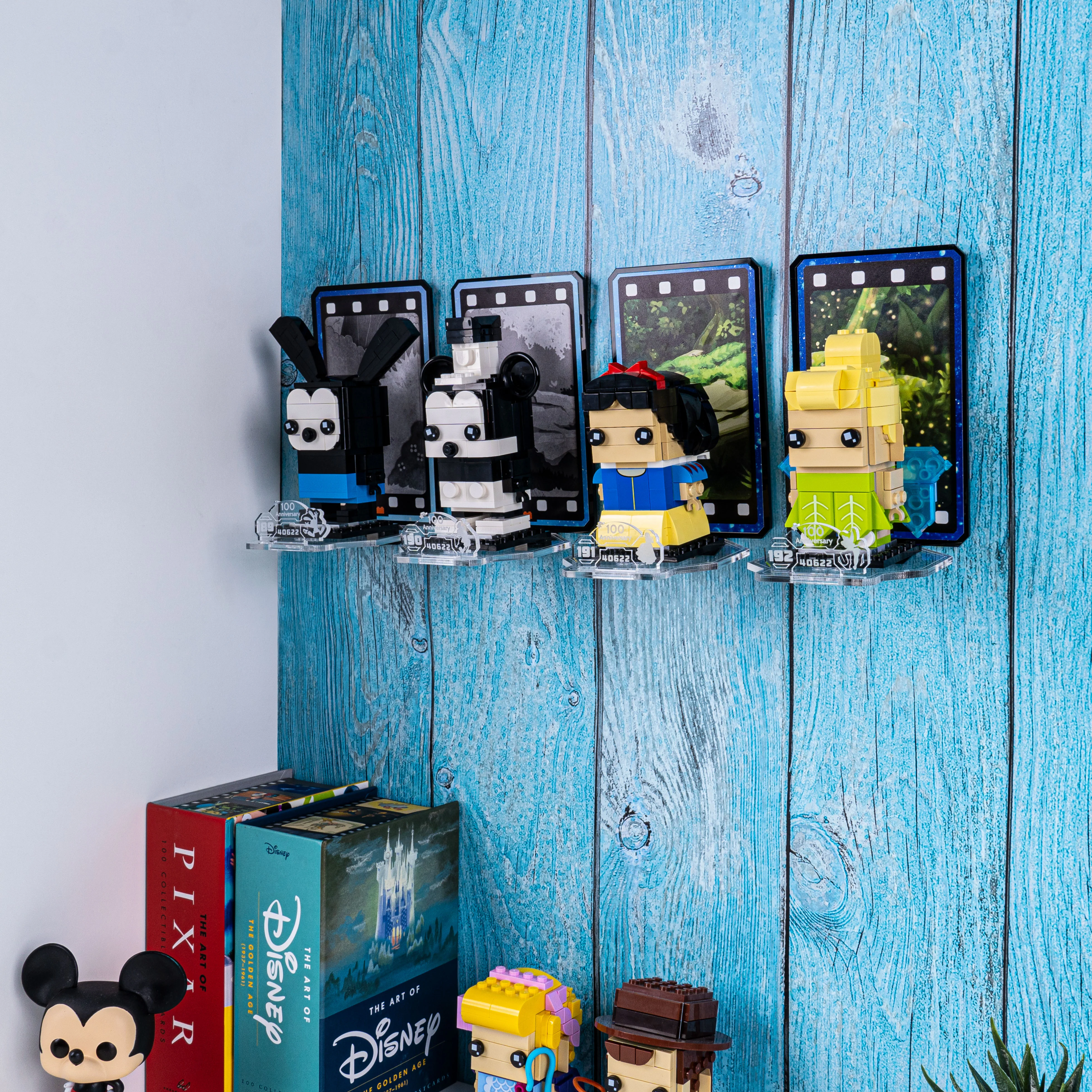 Wall Mounted Display for LEGO® Brickheadz Disney 100th Celebration (40622) - Image 8