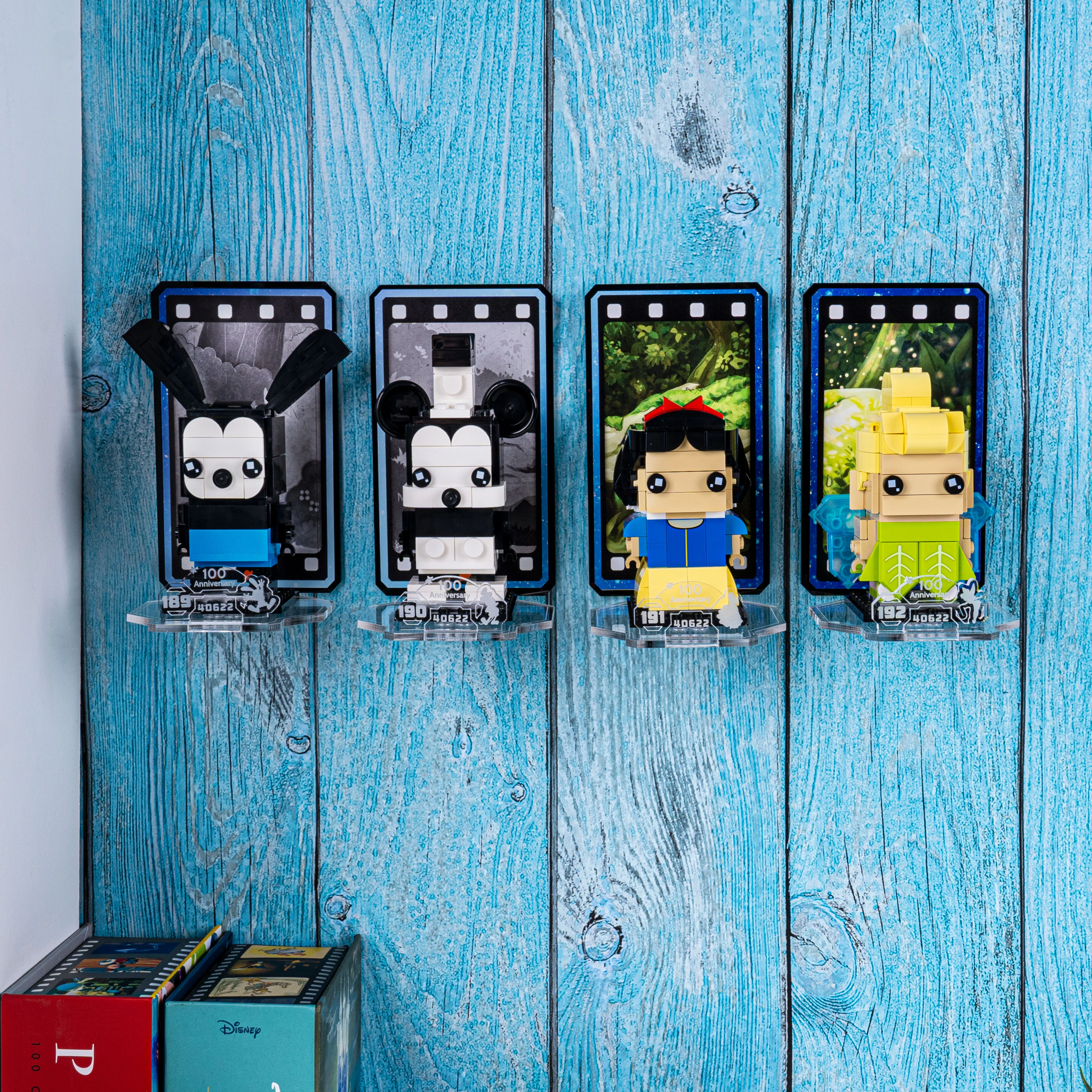 Wall Mounted Display for LEGO® Brickheadz Disney 100th Celebration (40622) - Image 9