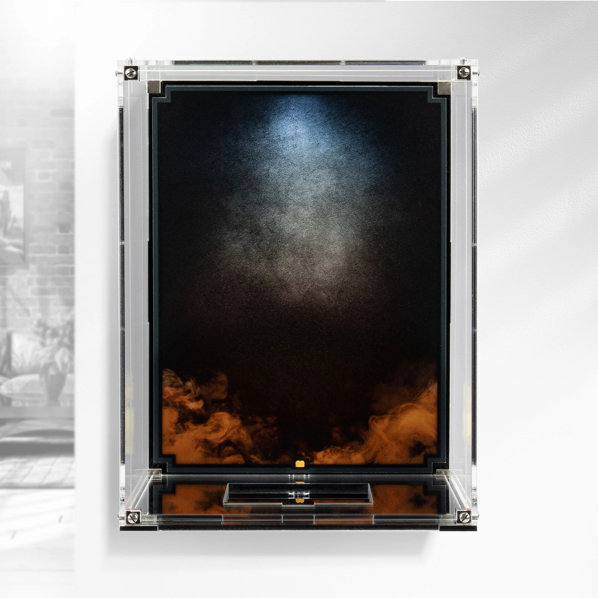 Wall Mounted Display Case for LEGO® Dark Trooper™ Helmet (75343) - Image 4
