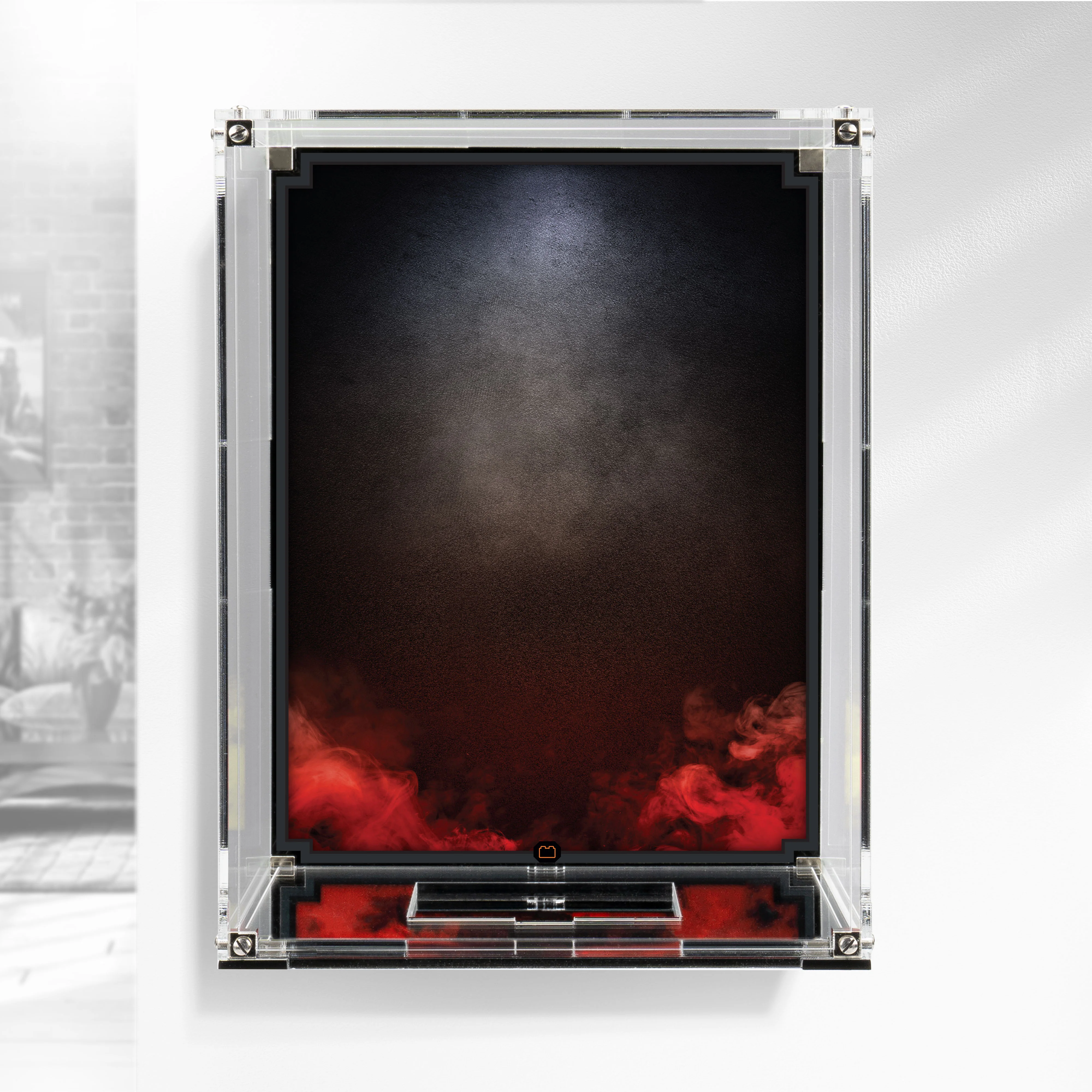 Wall-Mounted Display Case for LEGO® Star Wars: Jango Fett's Helmet (75408) - Image 11