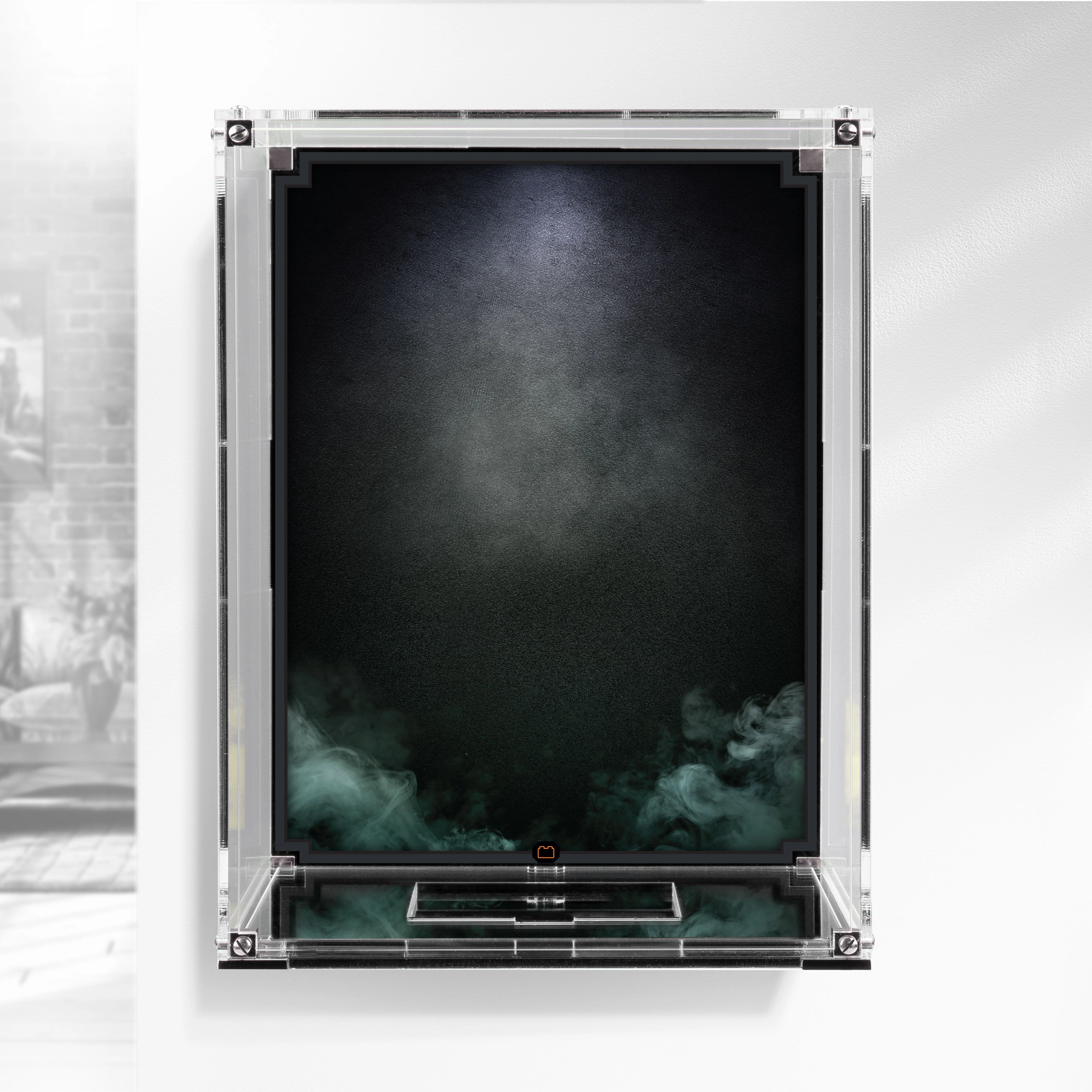 Wall-Mounted Display Case for LEGO® Star Wars: Jango Fett's Helmet (75408) - Image 12