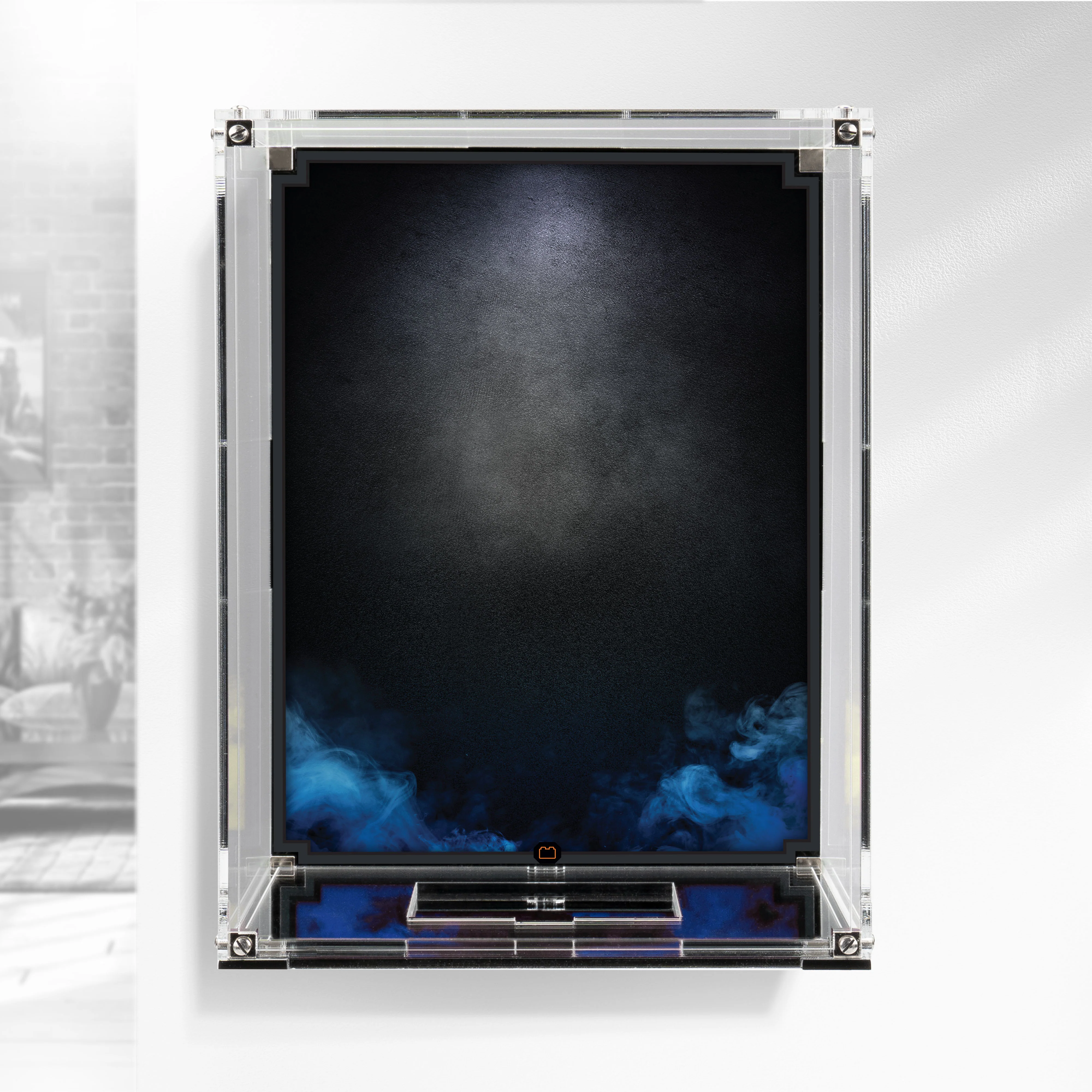 Wall-Mounted Display Case for LEGO® Star Wars: Jango Fett's Helmet (75408) - Image 5