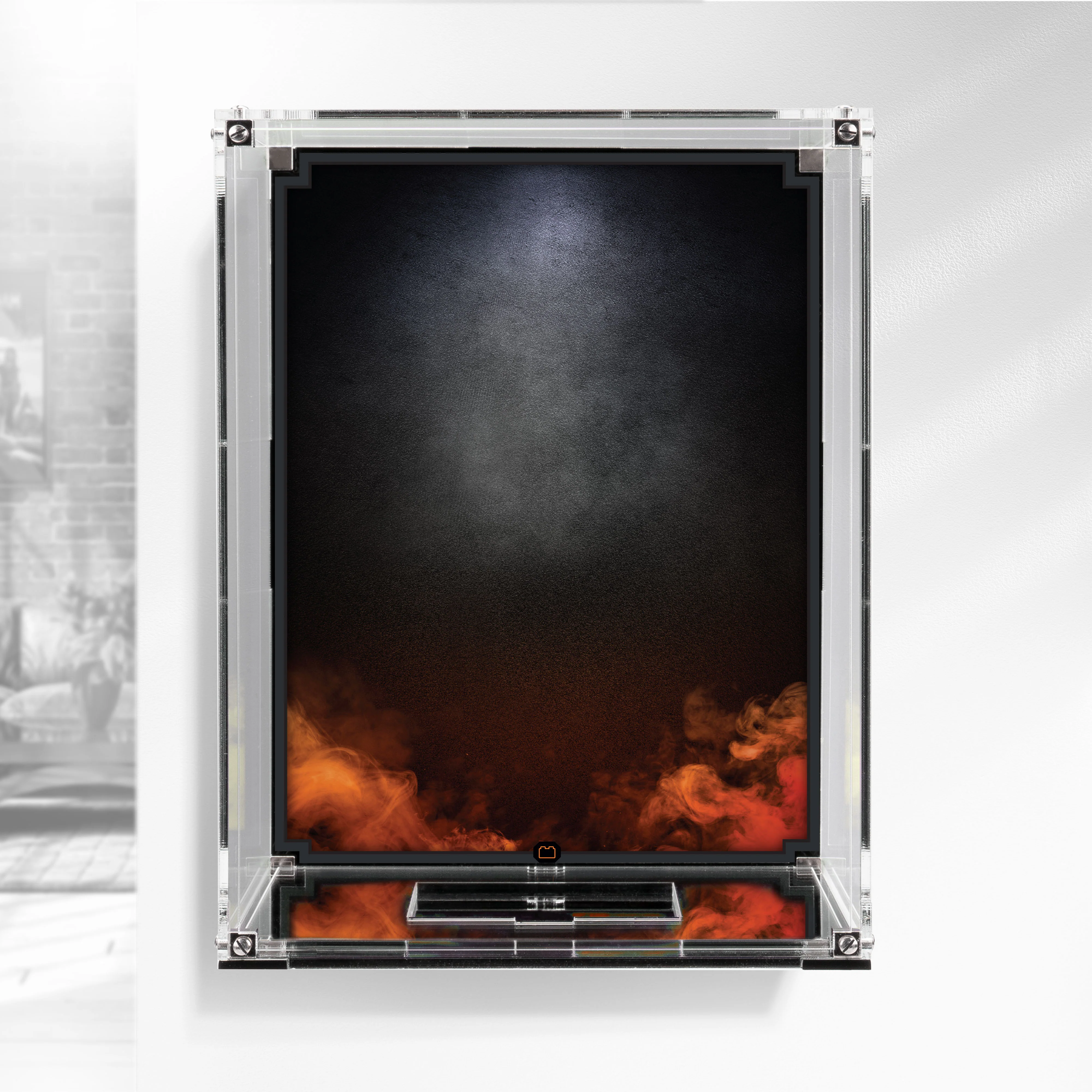Wall-Mounted Display Case for LEGO® Star Wars: Jango Fett's Helmet (75408) - Image 8