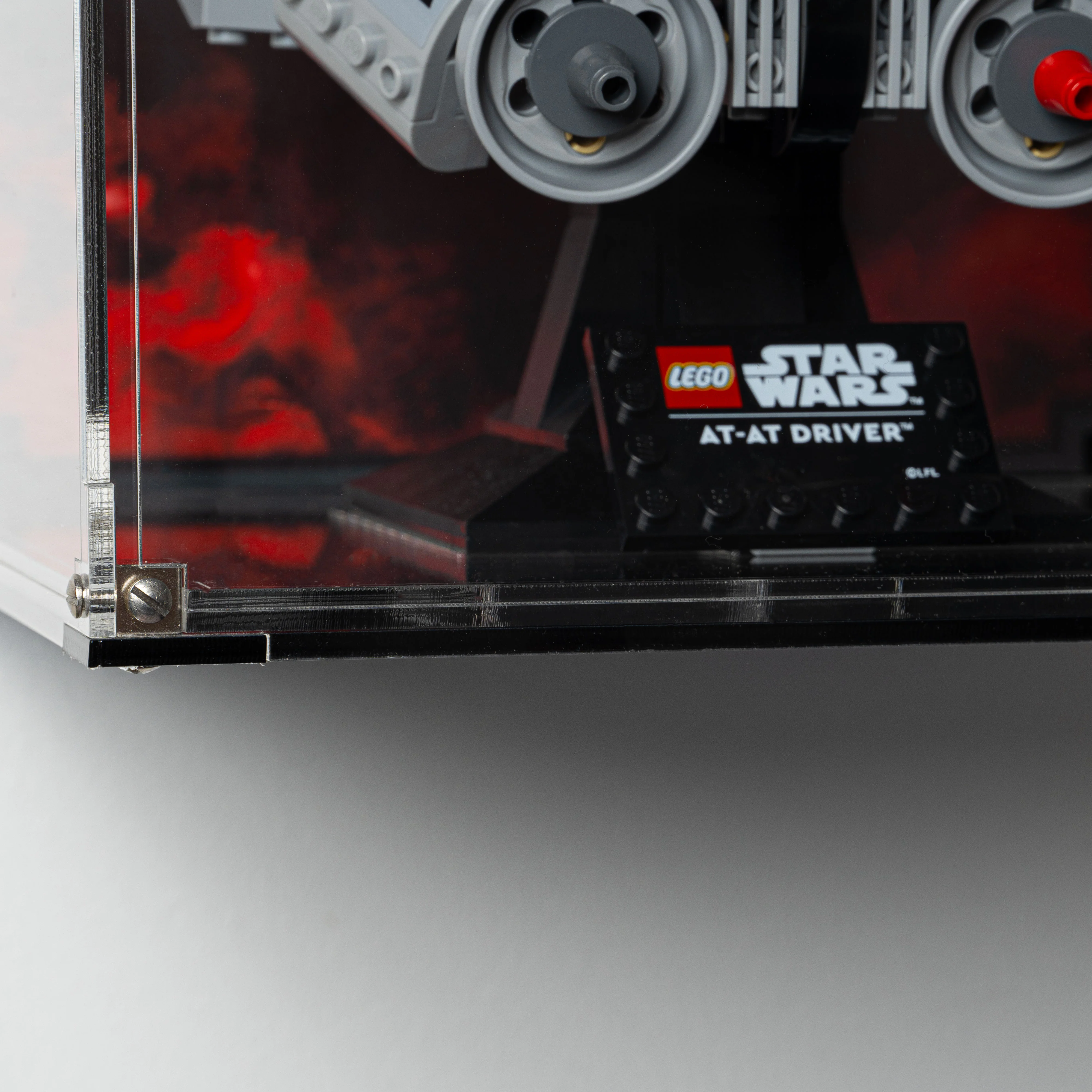 Wall-Mounted Display Case for LEGO® Star Wars: AT-AT Driver Helmet (75429) - Image 16