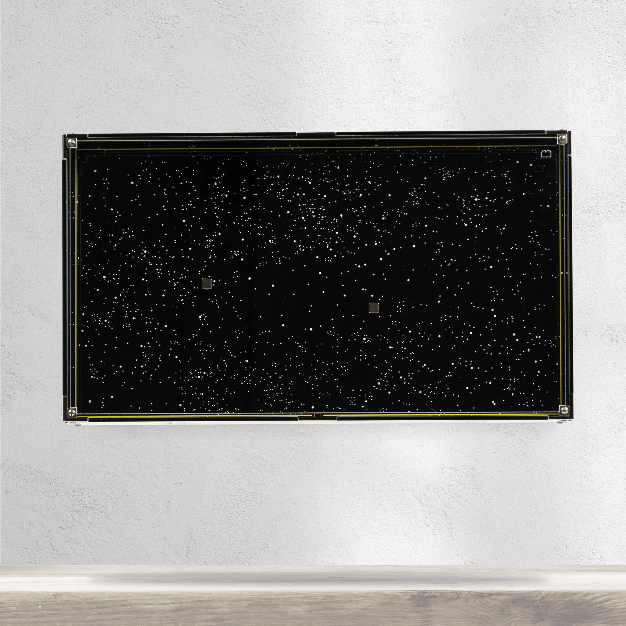 Wall Mounted Display Case for LEGO® Star Wars: Brick-Built Star Wars Logo (75407) - Image 5
