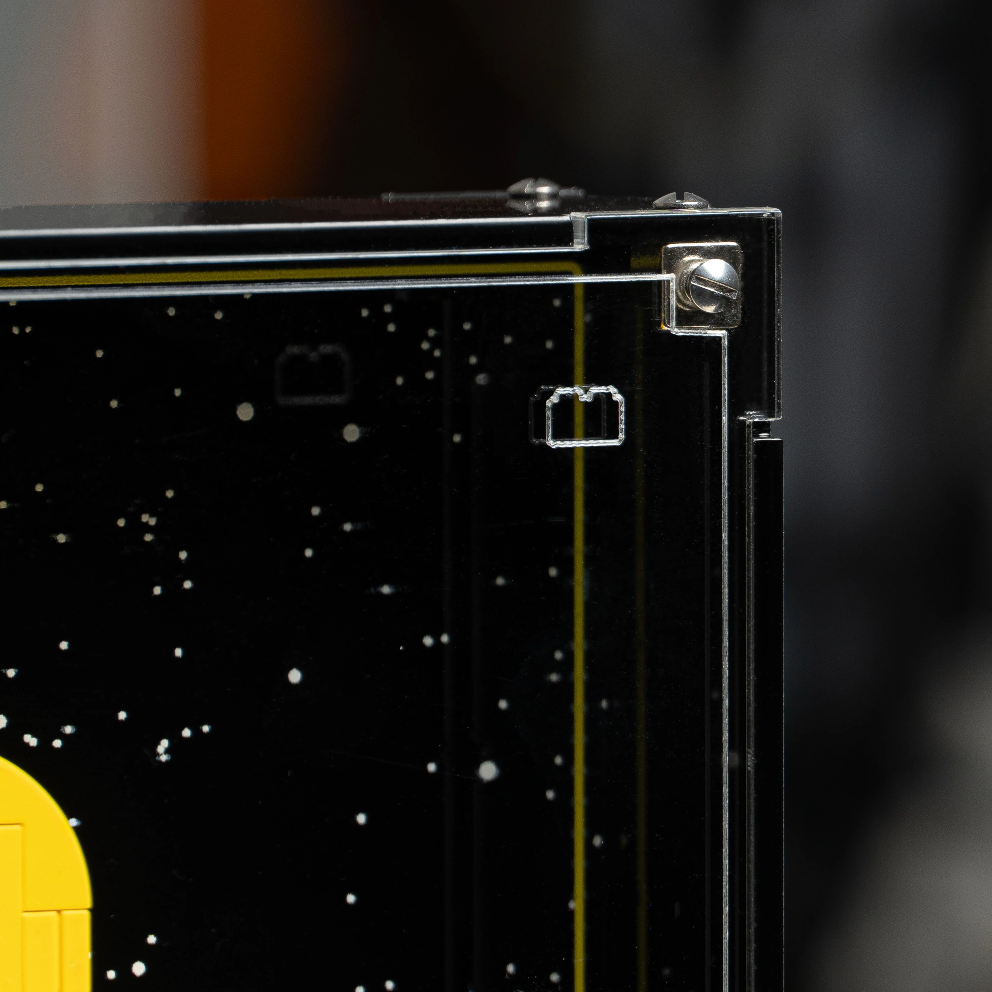 Wall Mounted Display Case for LEGO® Star Wars: Brick-Built Star Wars Logo (75407) - Image 7